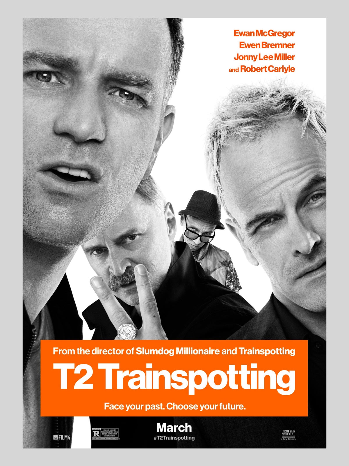 [B] T2 Trainspotting《迷幻列車2》A3 電影海報 Movie Poster