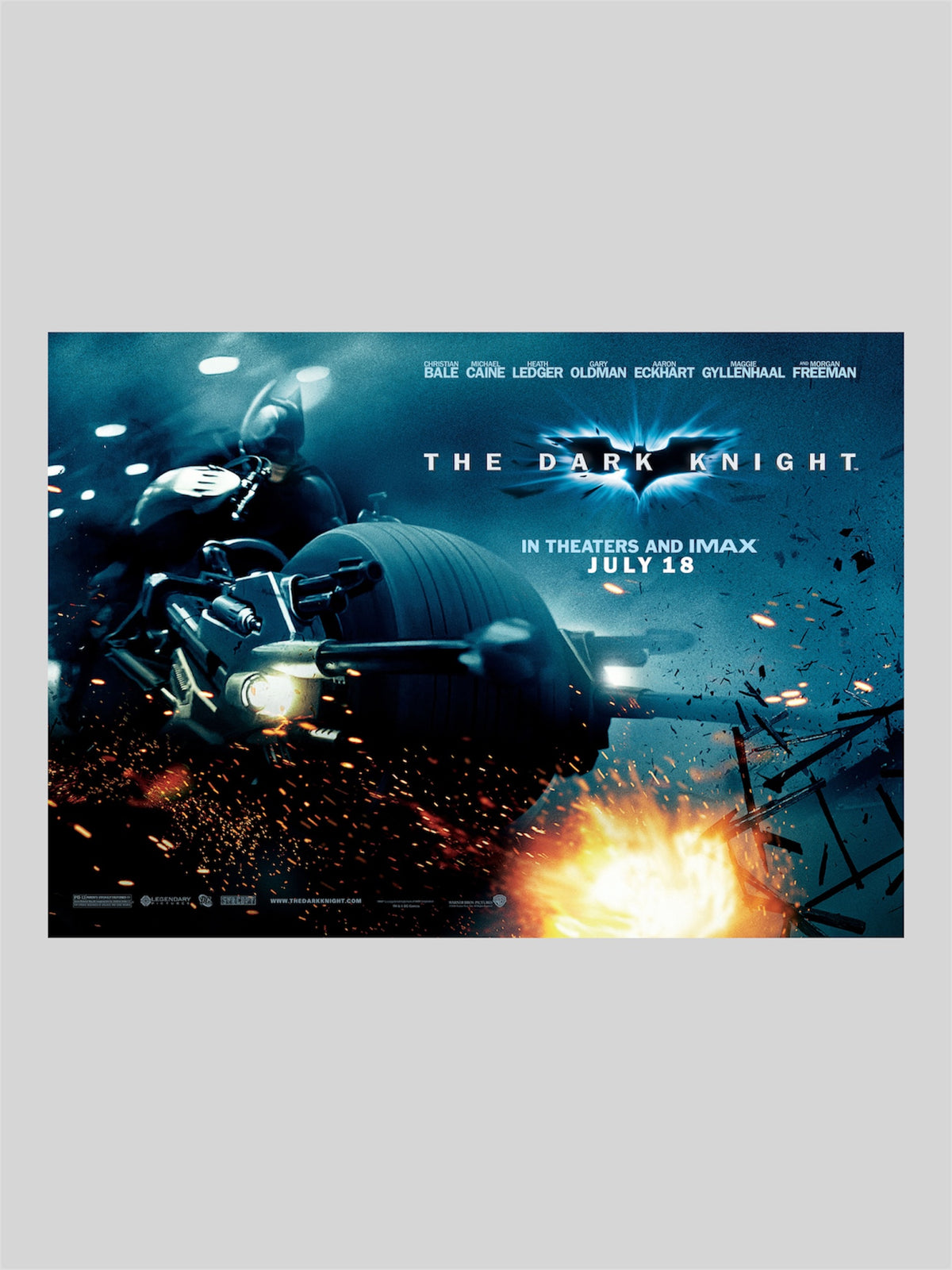 [G] Batman : The Dark Knight《蝙蝠俠 : 黑夜之神》A3 電影海報 Movie Poster