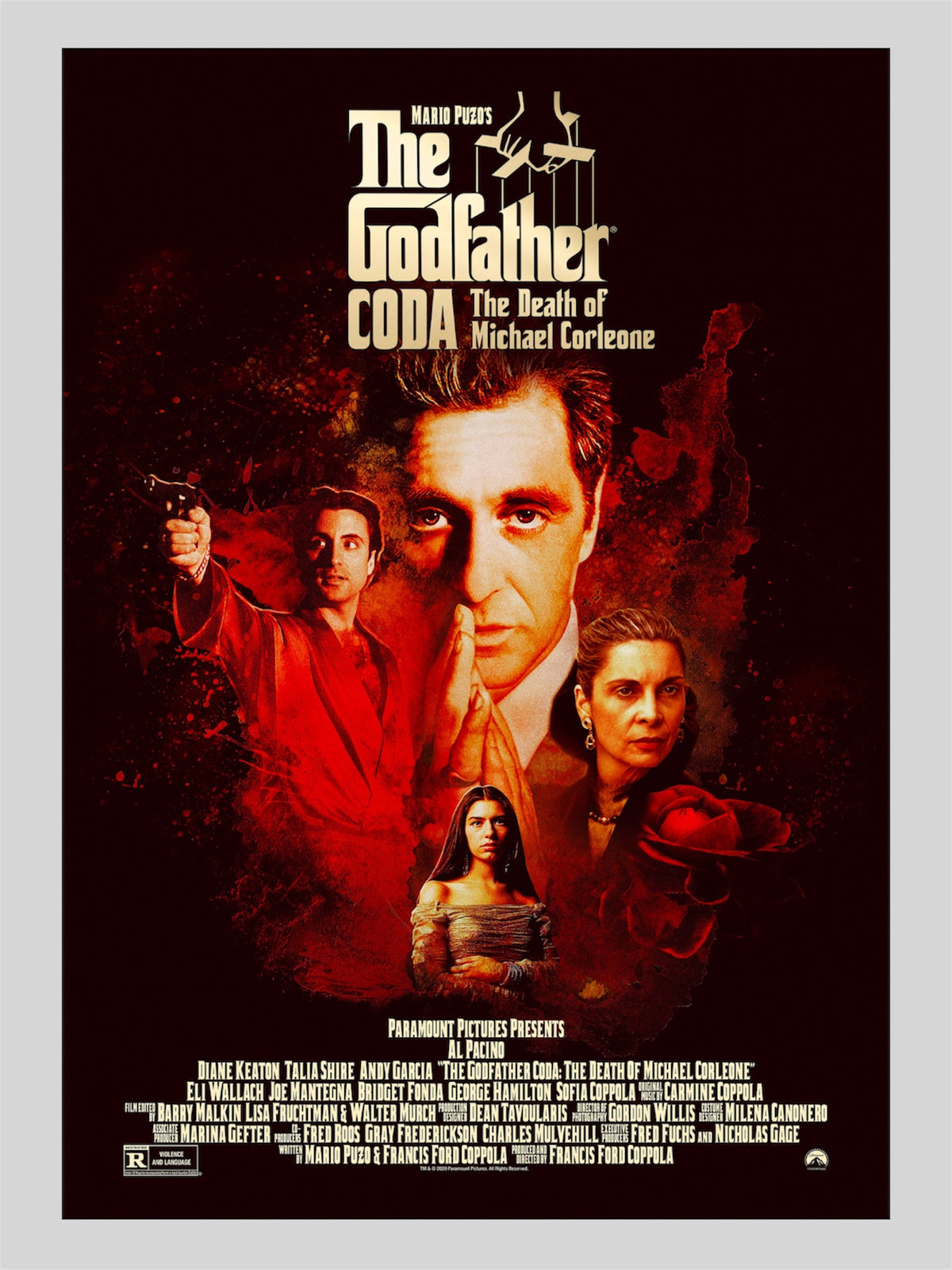 The Godfather Part III《教父第三集》A3 電影海報 Movie Poster