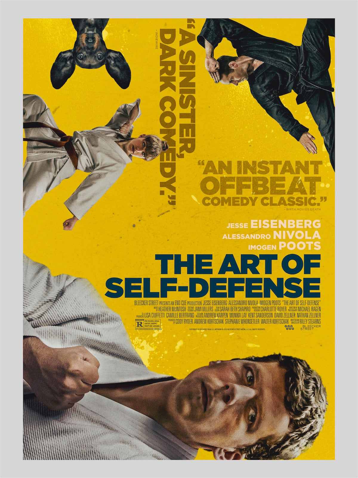 The Art of Self-Defense (2019) A3 電影海報 Movie Poster