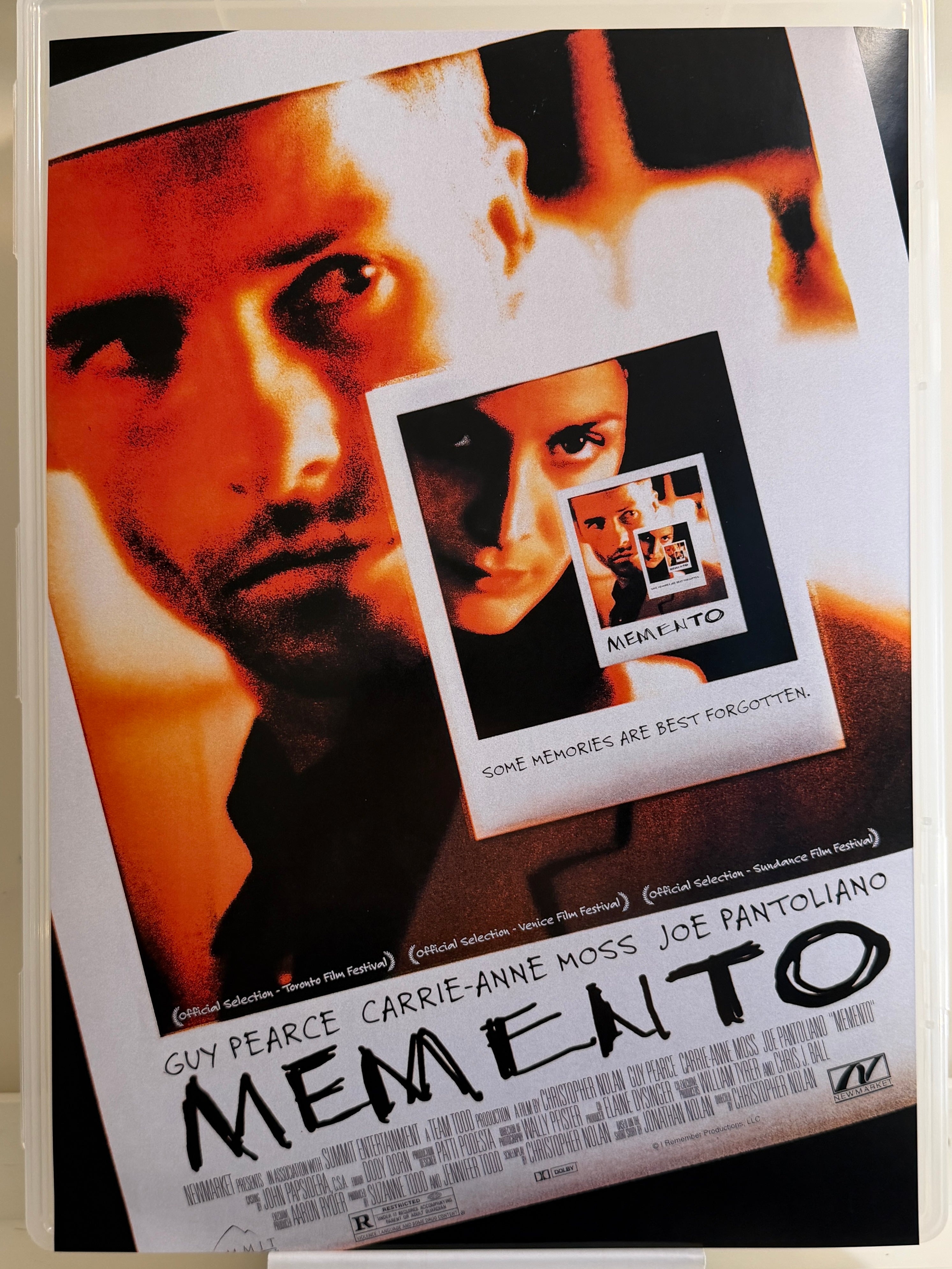 《凶心人》Memento (2000) 香港 HK A3電影海報 Movie Poster - 導演 Christopher Nolan 主演 Guy Pearce