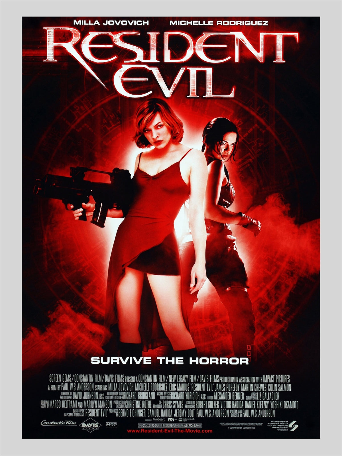 Resident Evil《生化危機》A3 電影海報 Movie Poster