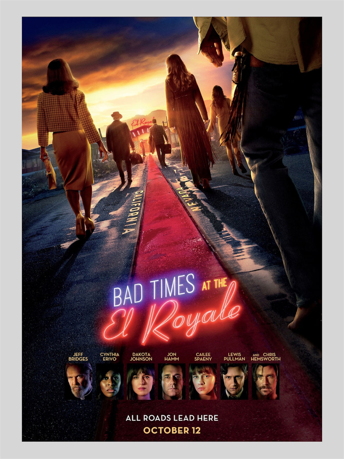[B] Bad Times at the El Royale《賊眉賊眼大酒店》A3 電影海報 Movie Poster
