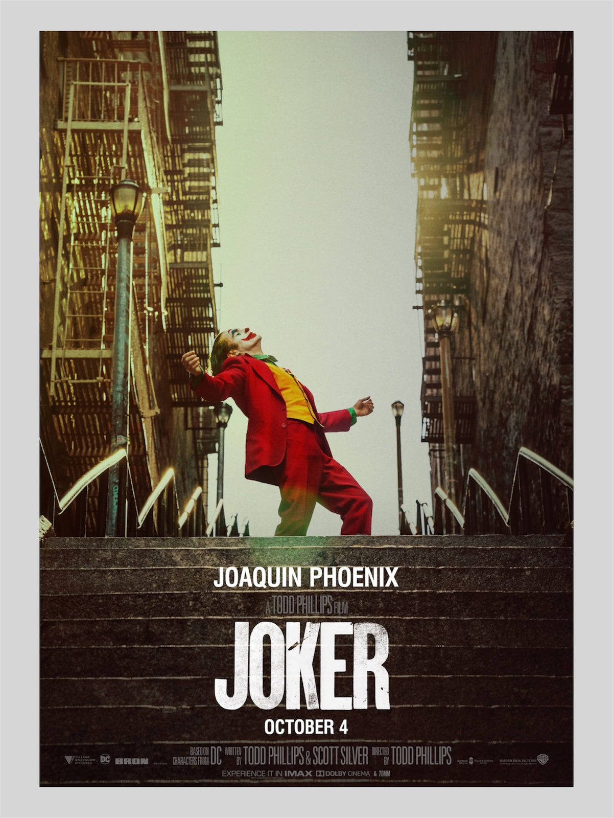 [A] Joker《小丑》A3 電影海報 Movie Poster