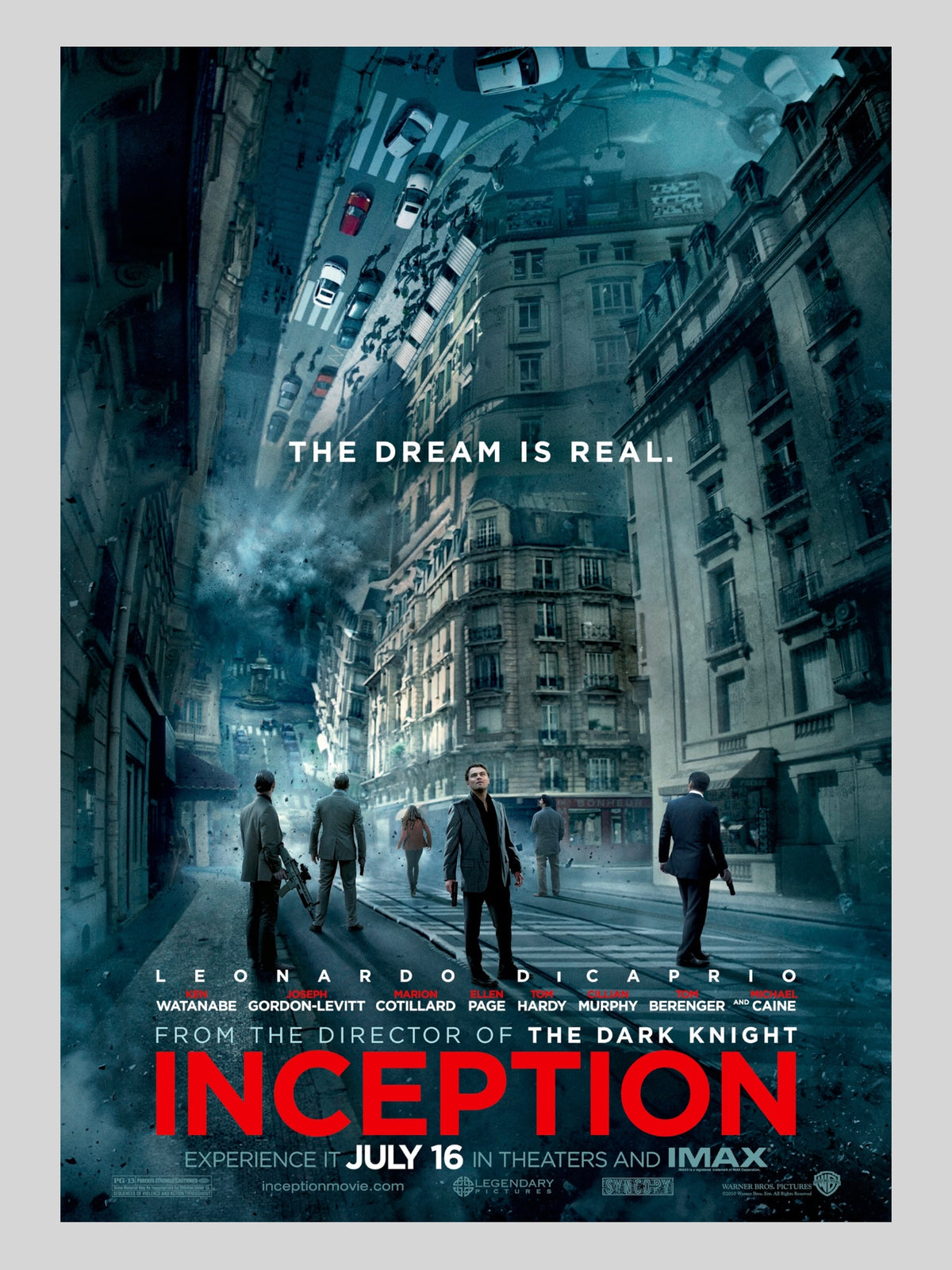 [C] Inception《潛行凶間》A3 電影海報 Movie Poster