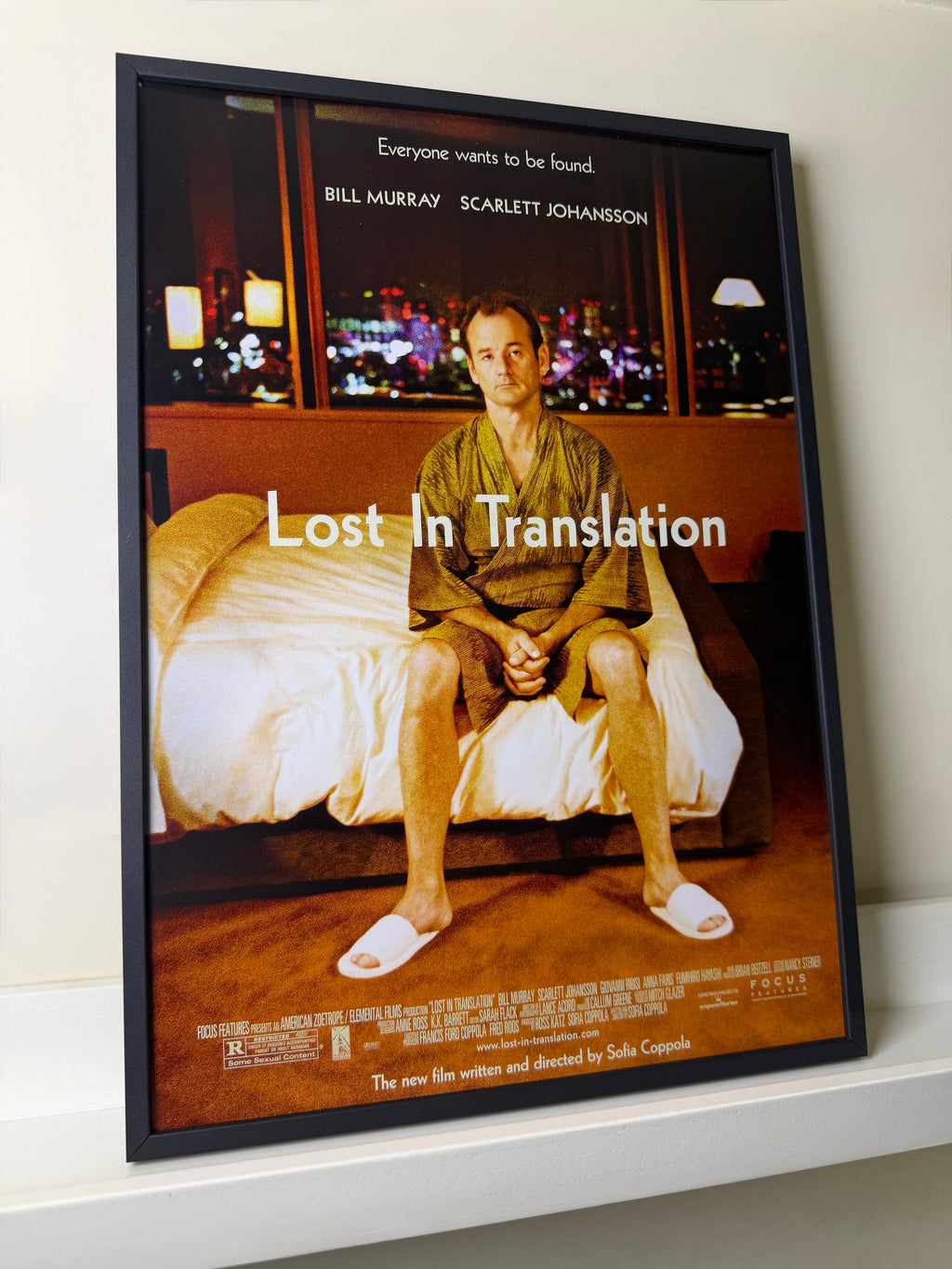 [A] Lost in Translation《迷失東京》A3 電影海報 香港 Movie Poster HK
