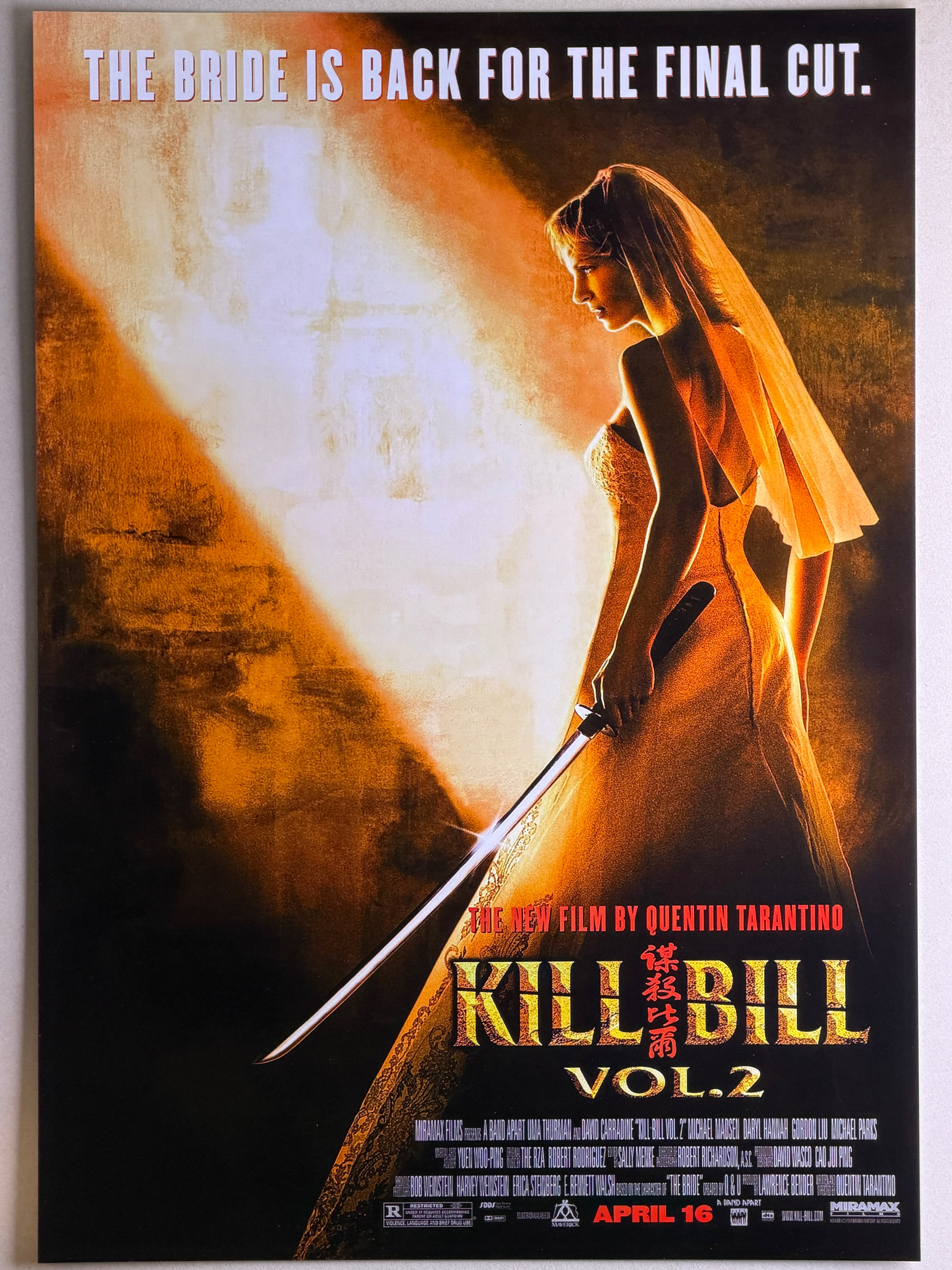 Kill Bill: Vol. 2《標殺令2》A3 電影海報