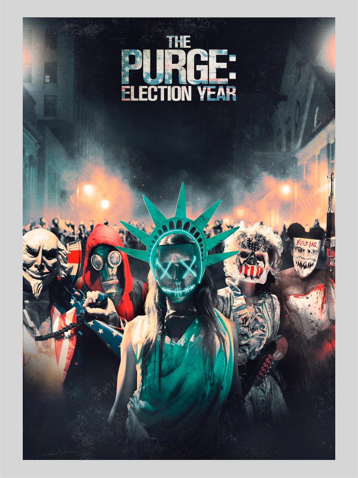 The Purge: Election Year《國定殺戮日：大選狂屠》A3 電影海報 Movie Poster