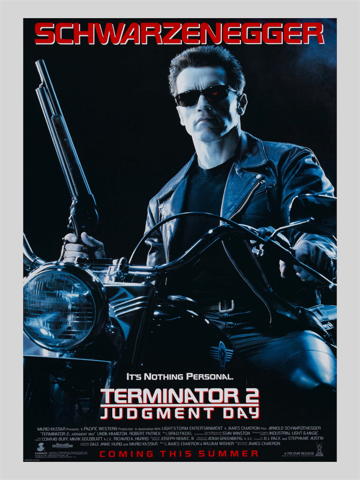 Terminator 2: Judgment Day《未來戰士續集》A3 電影海報 Movie Poster