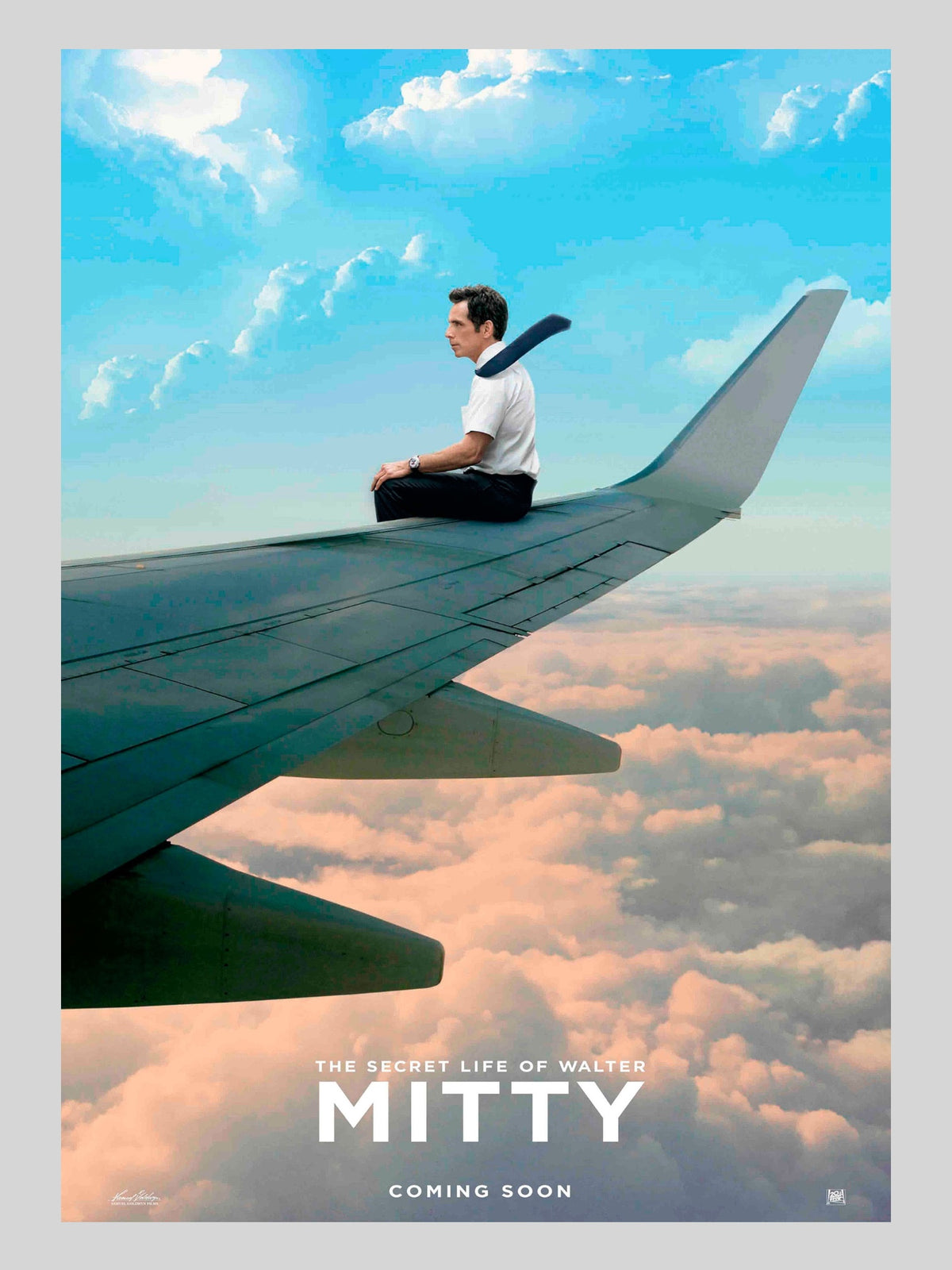 [D] The Secret Life of Walter Mitty《發夢王大歷險》A3 電影海報 Movie Poster