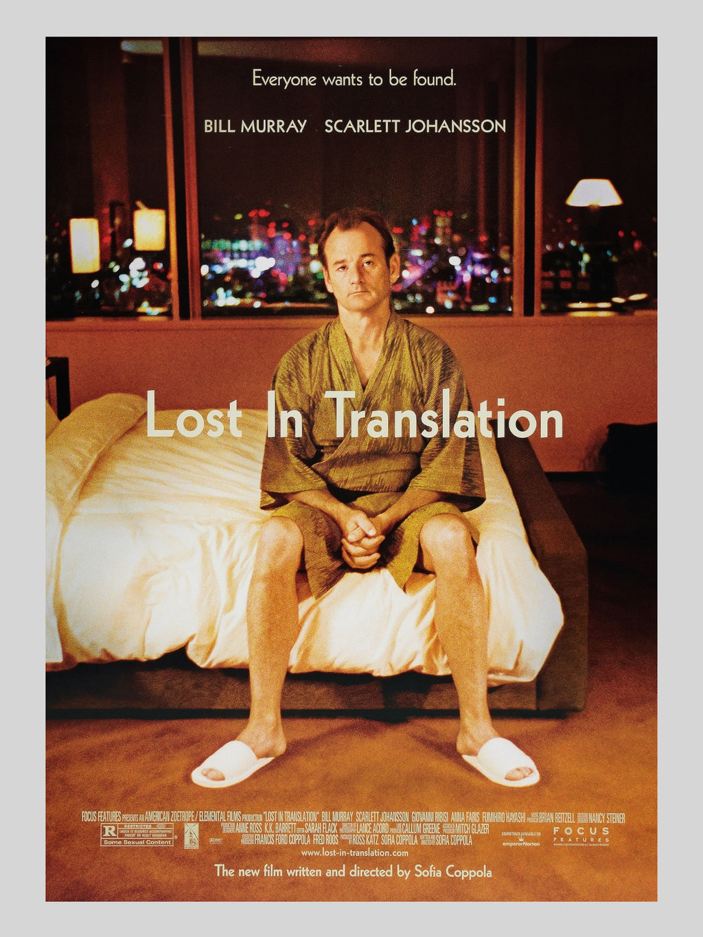 [A] Lost in Translation《迷失東京》A3 電影海報 Movie Poster