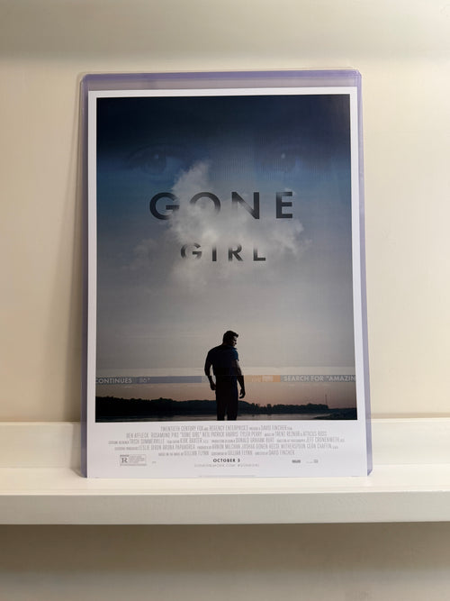 《失蹤罪》Gone Girl (2014) 香港 HK A3電影海報 Movie Poster - 導演 David Fincher 主演 Ben Affleck, Rosamund Pike