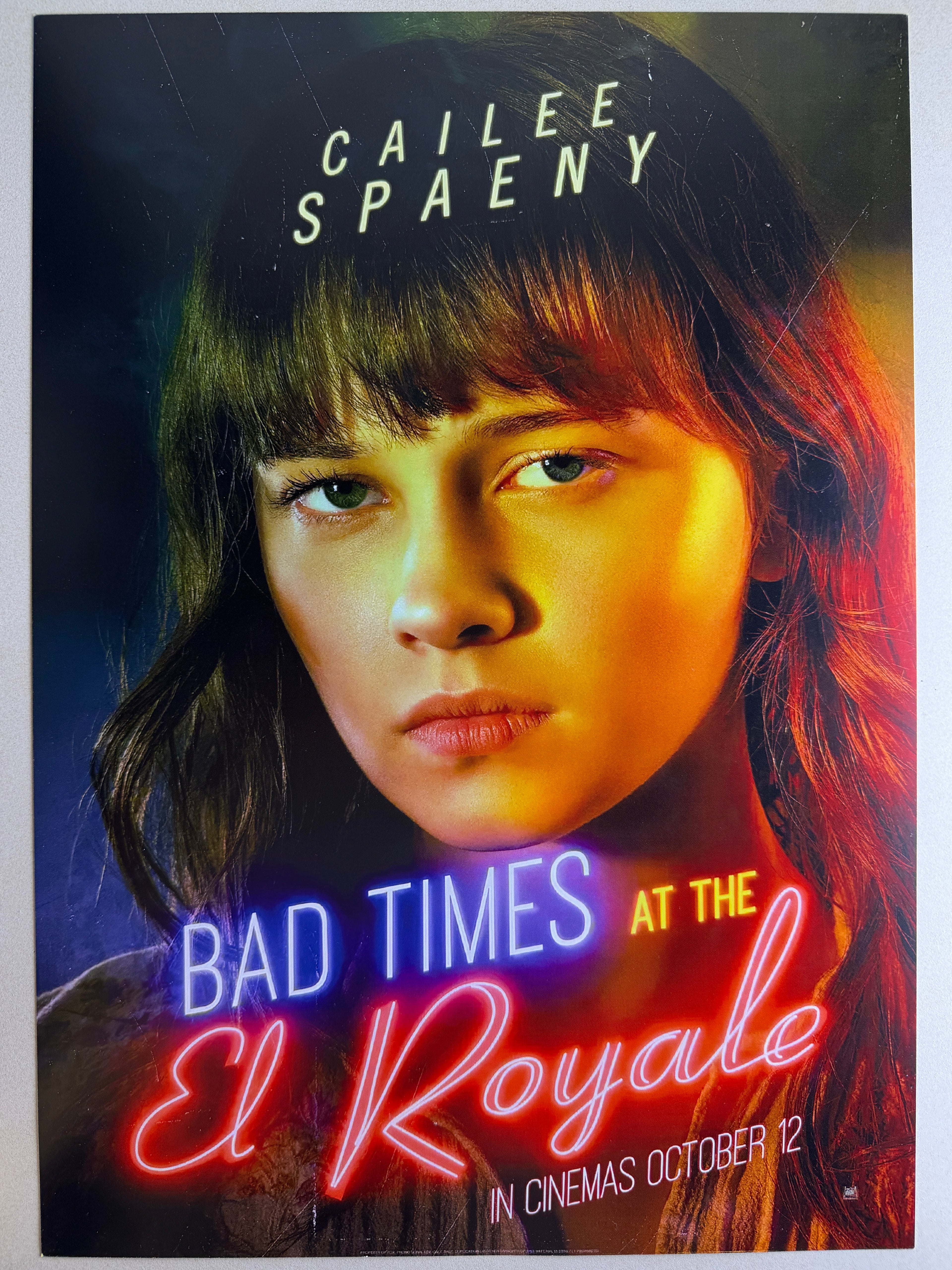 [B] Bad Times at the El Royale《賊眉賊眼大酒店》A3 電影海報