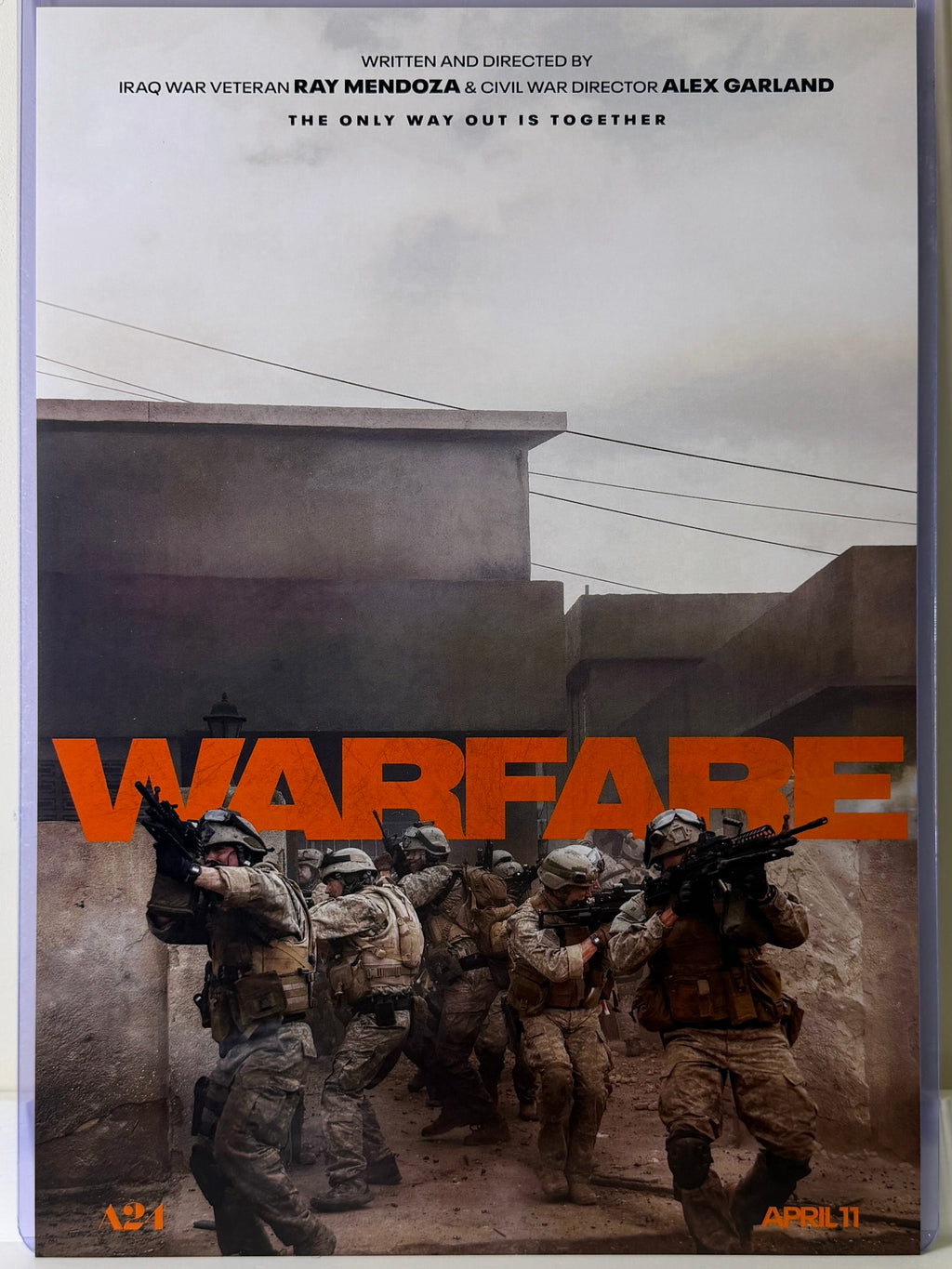[A] Warfare《戰役》A3 電影海報 香港 Movie Poster HK
