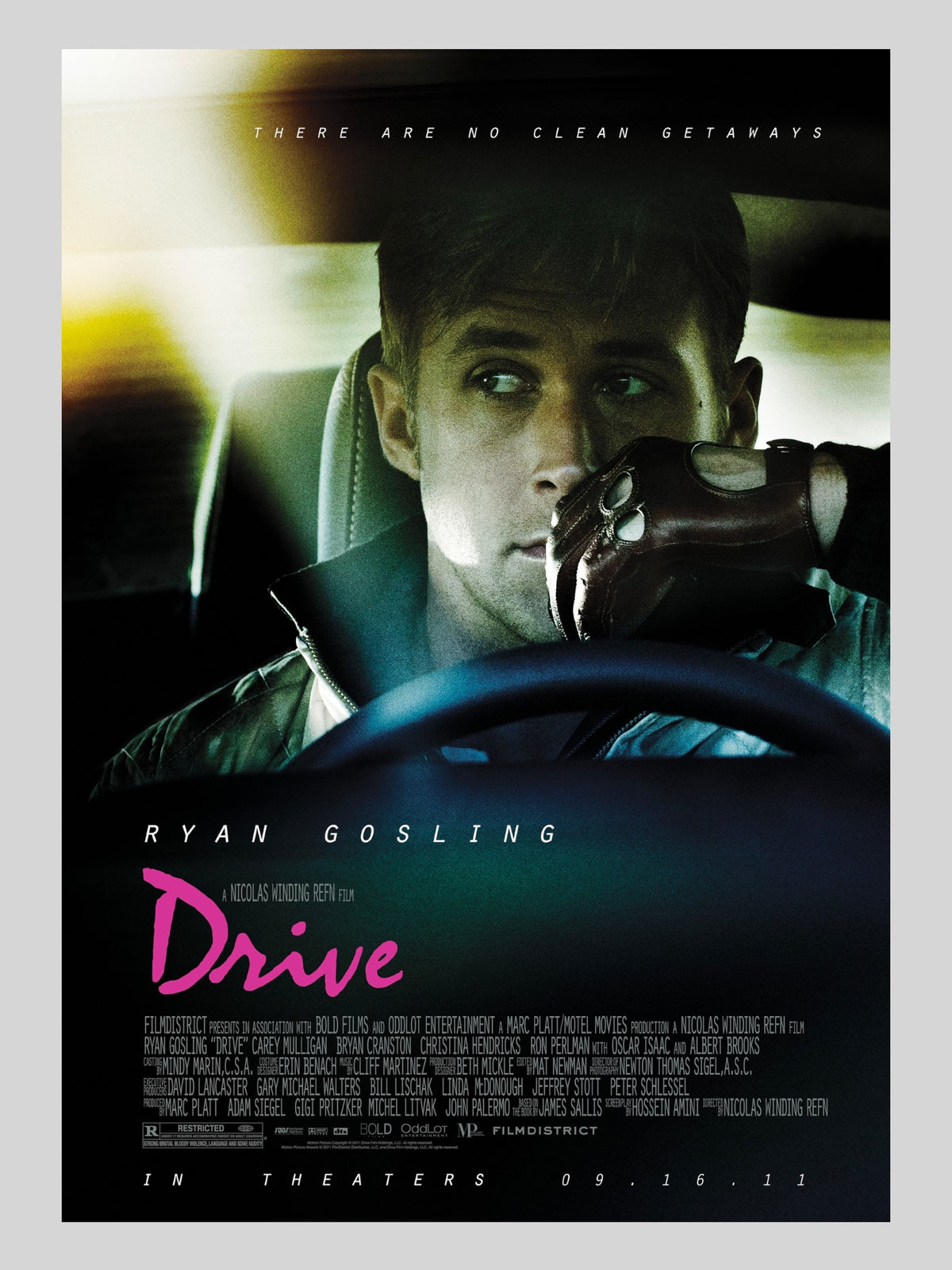 [A] Drive《極速罪駕》A3 電影海報 Movie Poster