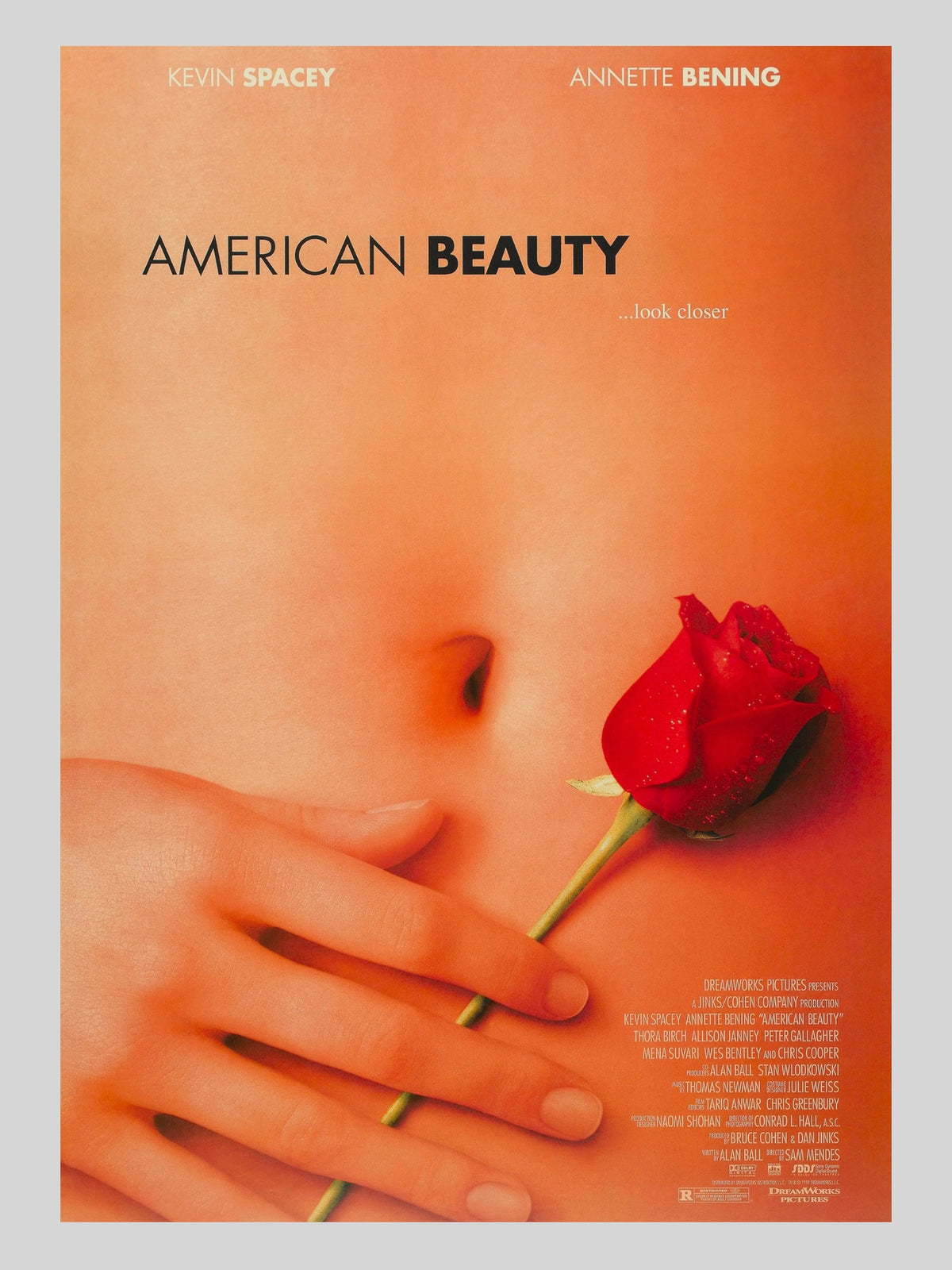 [A] American Beauty《美麗有罪》A3 電影海報 Movie Poster