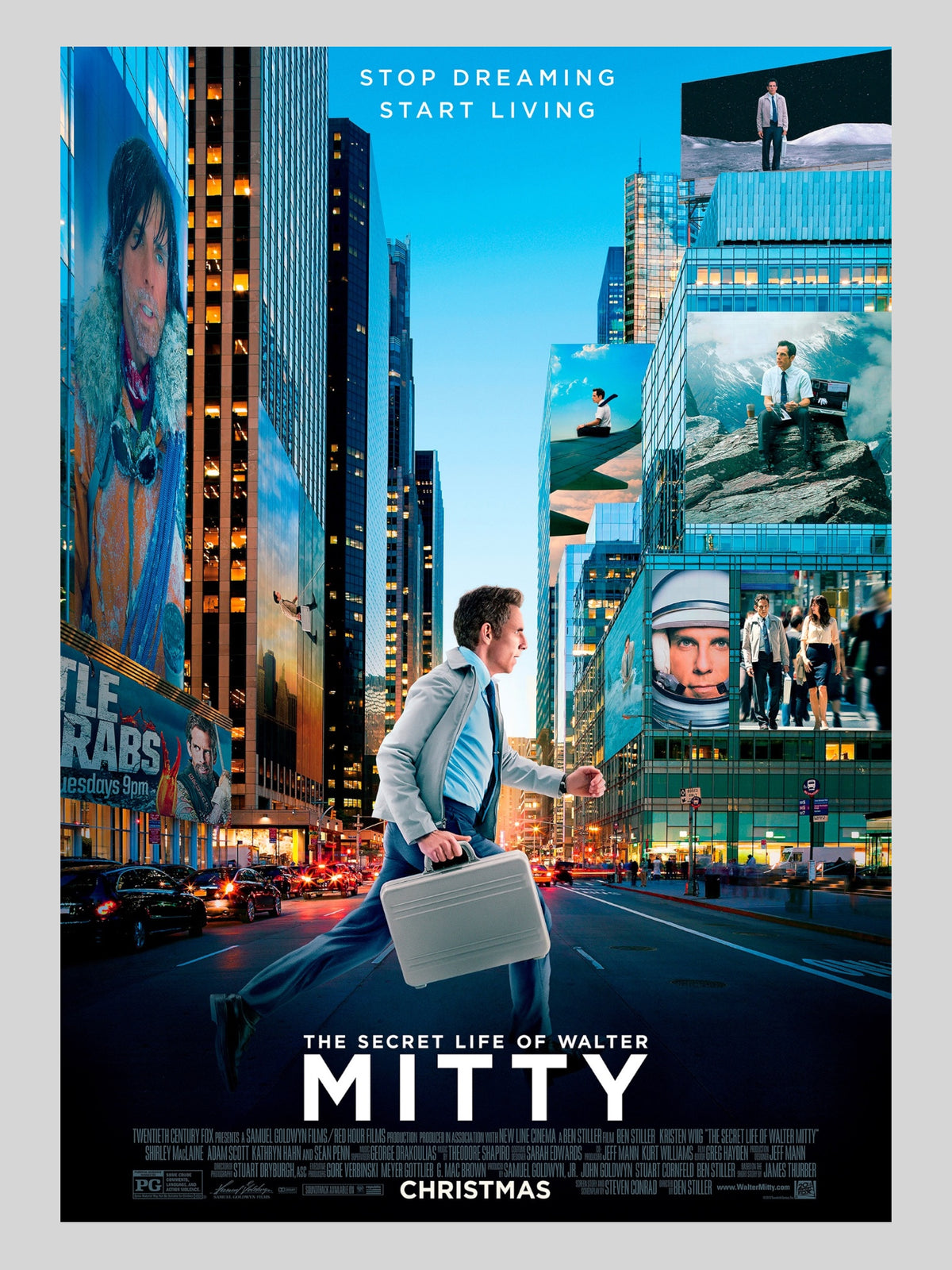 [A] The Secret Life of Walter Mitty《發夢王大歷險》A3 電影海報 Movie Poster