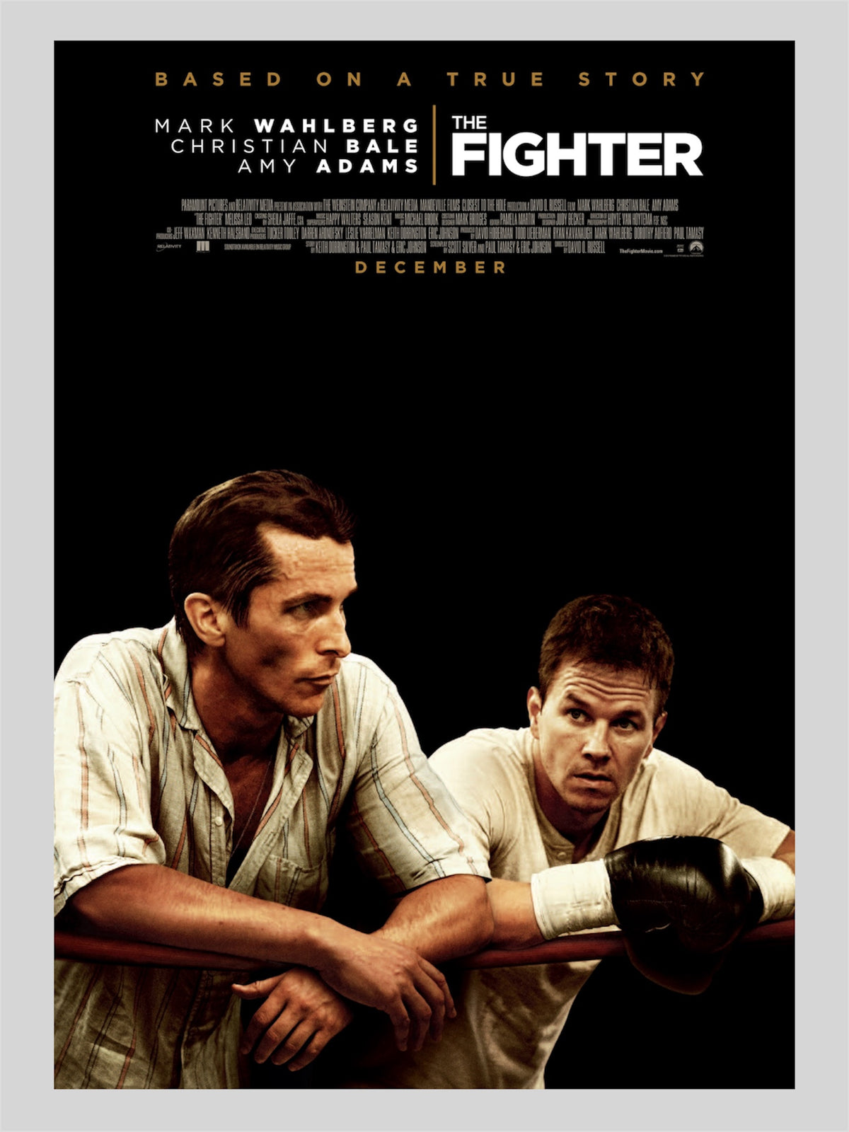 The Fighter《擊情手足》A3 電影海報 Movie Poster￼