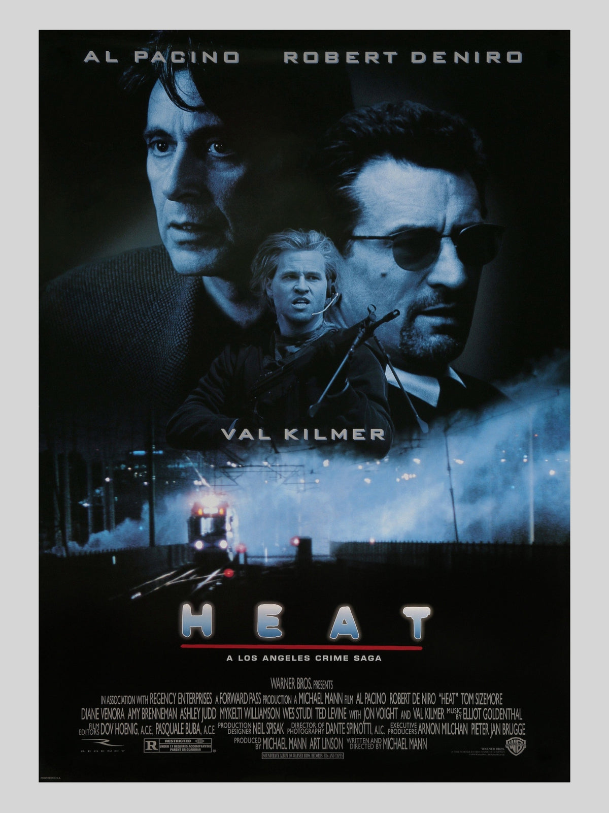 [A] Heat《盜火線》A3 電影海報 Movie Poster