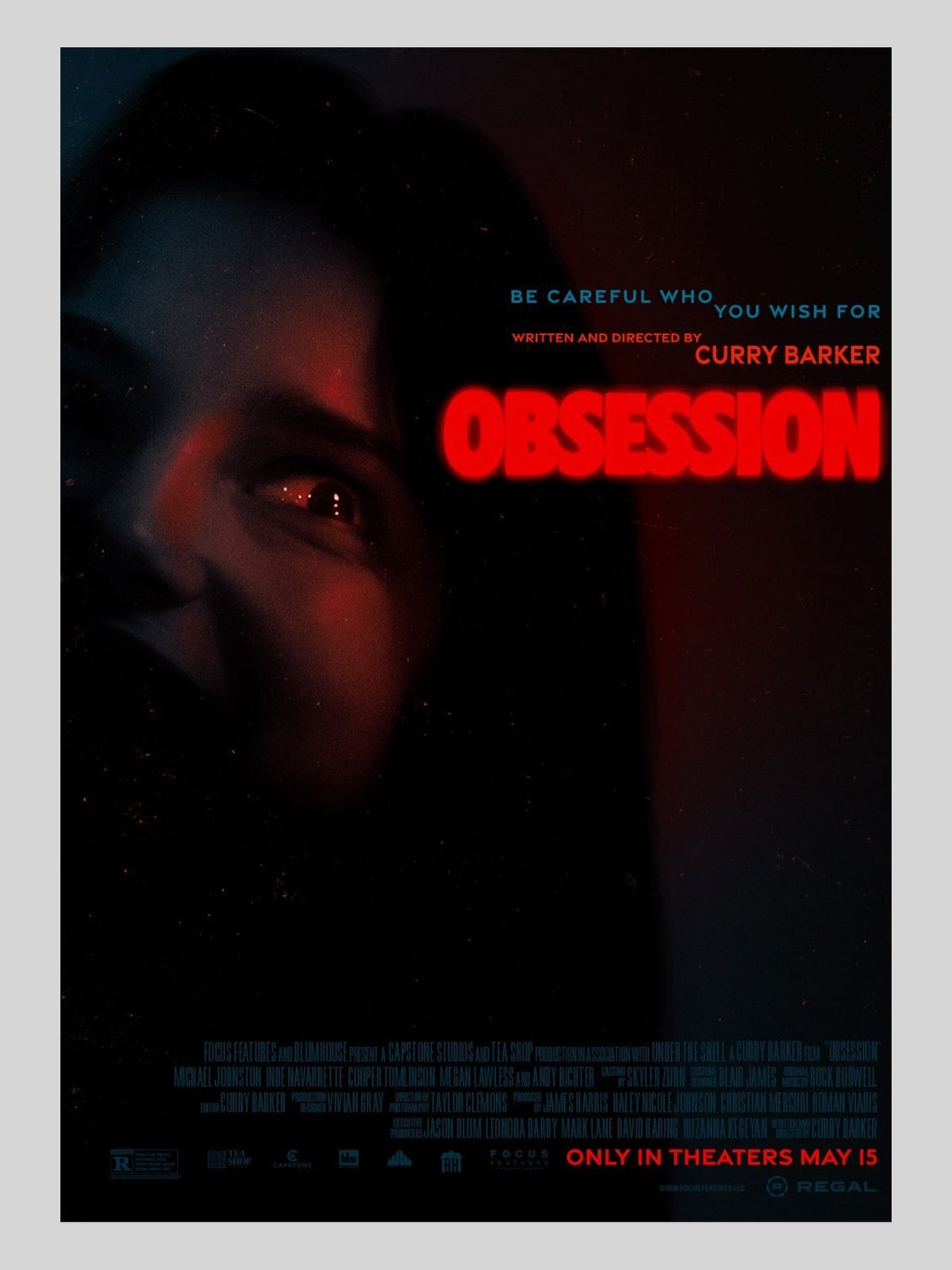 [E] Obsession《愛你致死不渝》A3 電影海報 Movie Poster