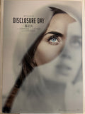 《揭密日》Disclosure Day (2026) 香港 HK A3電影海報 Movie Poster
