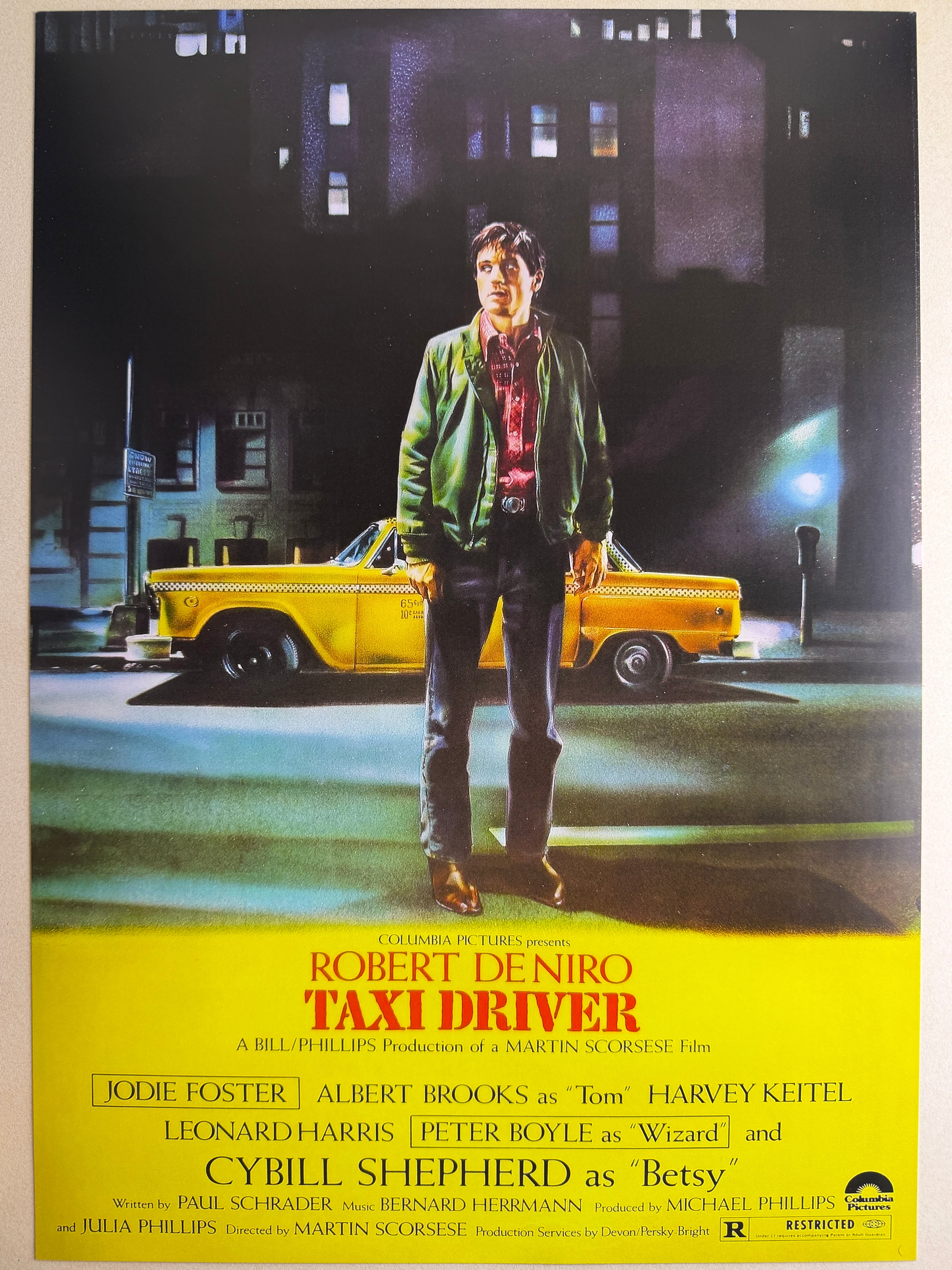 [A] Taxi Driver《的士司機》A3 電影海報