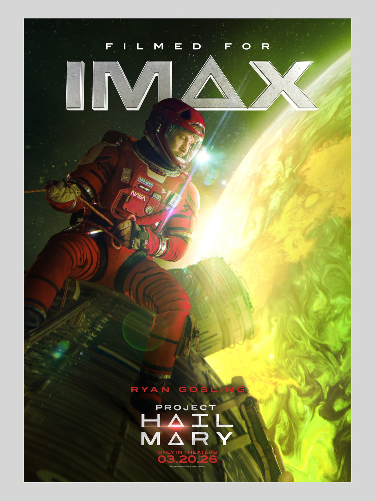[C] Project Hail Mary《末日聖母號》A3 電影海報 Movie Poster