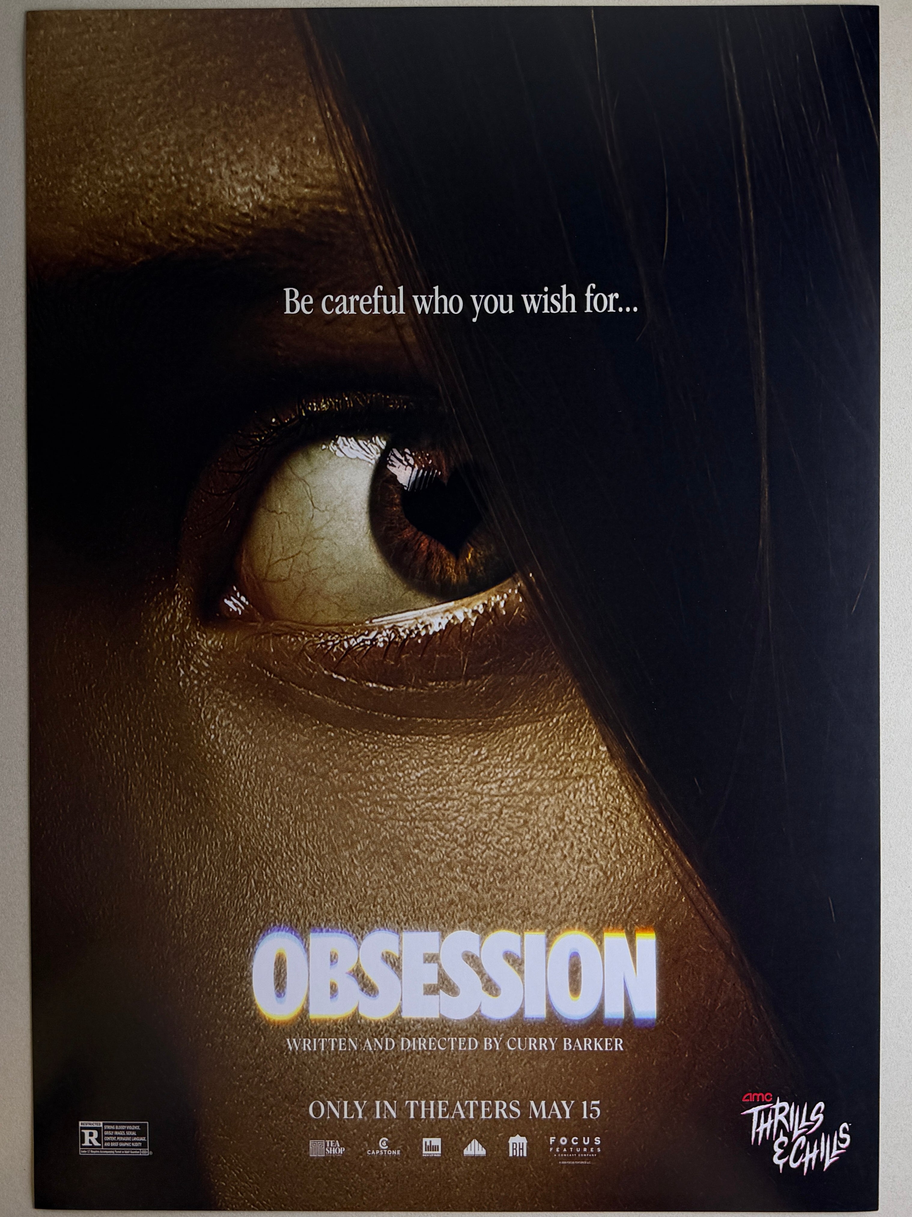 [C] Obsession《愛你致死不渝》A3 電影海報