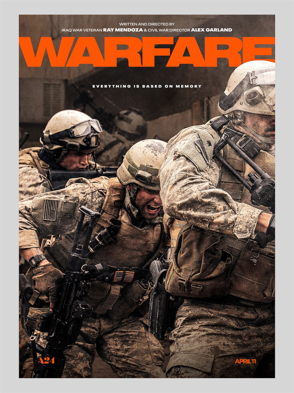 [B] Warfare《戰役》A3 電影海報 Movie Poster