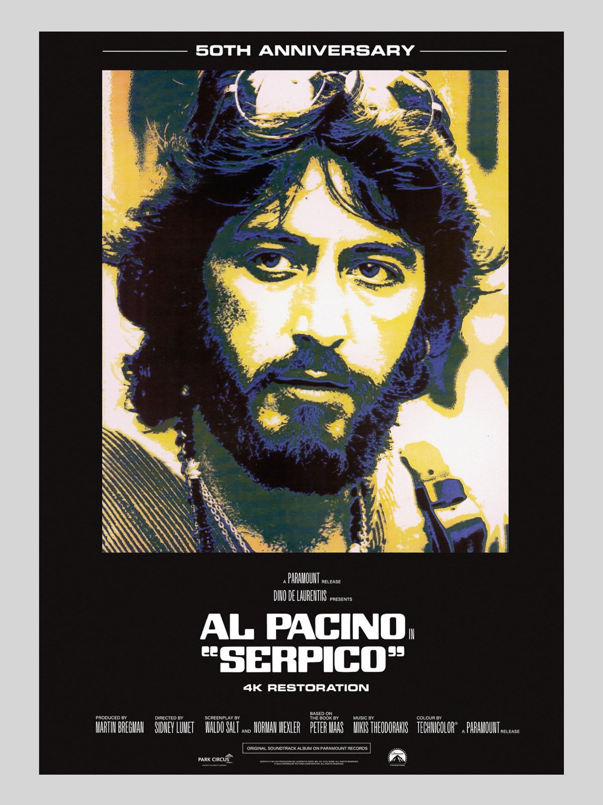 [B] Serpico《衝突》A3 電影海報 Movie Poster
