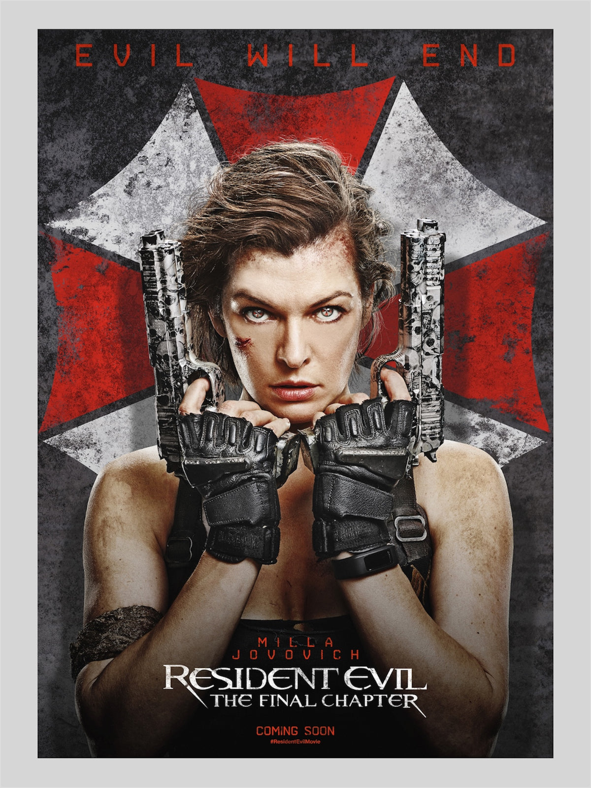 [C] Resident Evil: The Final Chapter《生化危機：終極屍殺》A3 電影海報 Movie Poster