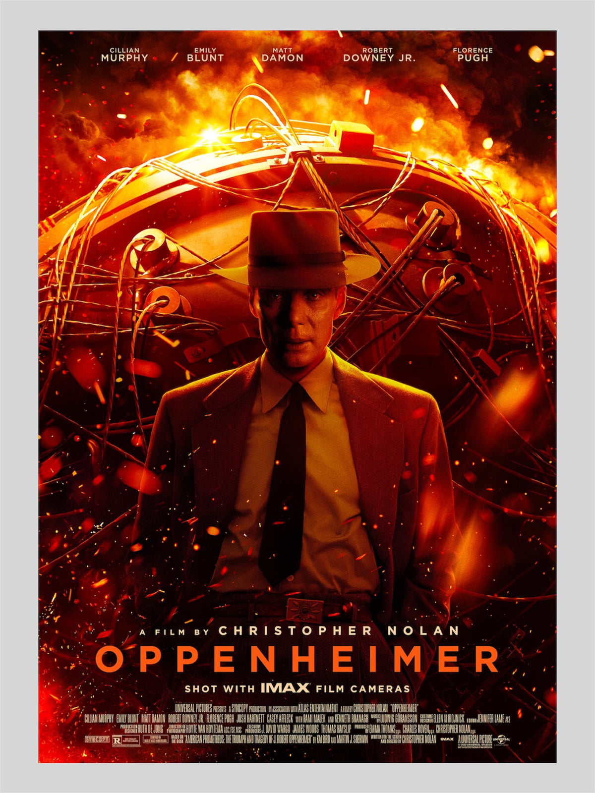 [A] Oppenheimer《奧本海默》A3 電影海報 Movie Poster
