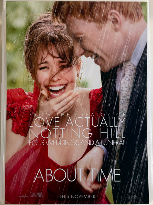 《真愛每一天》About Time (2013) 香港 HK A3電影海報 Movie Poster - 導演 Richard Curtis 主演 Domhnall Gleeson & Rachel McAdams