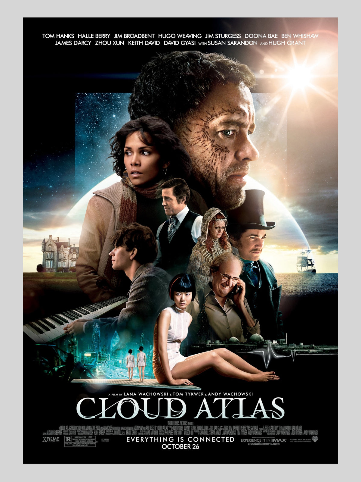 Cloud Atlas《雲圖》A3 電影海報 Movie Poster