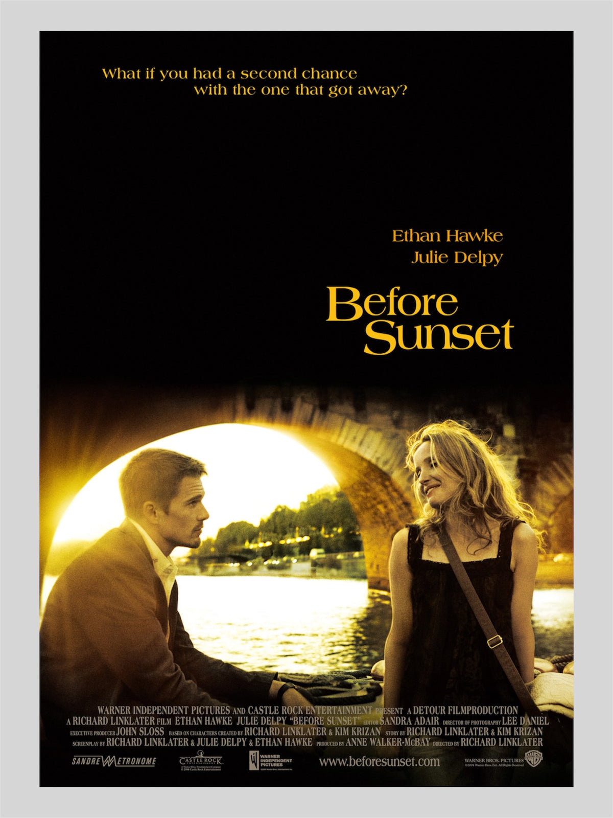 Before Sunset《日落巴黎》A3 電影海報 Movie Poster