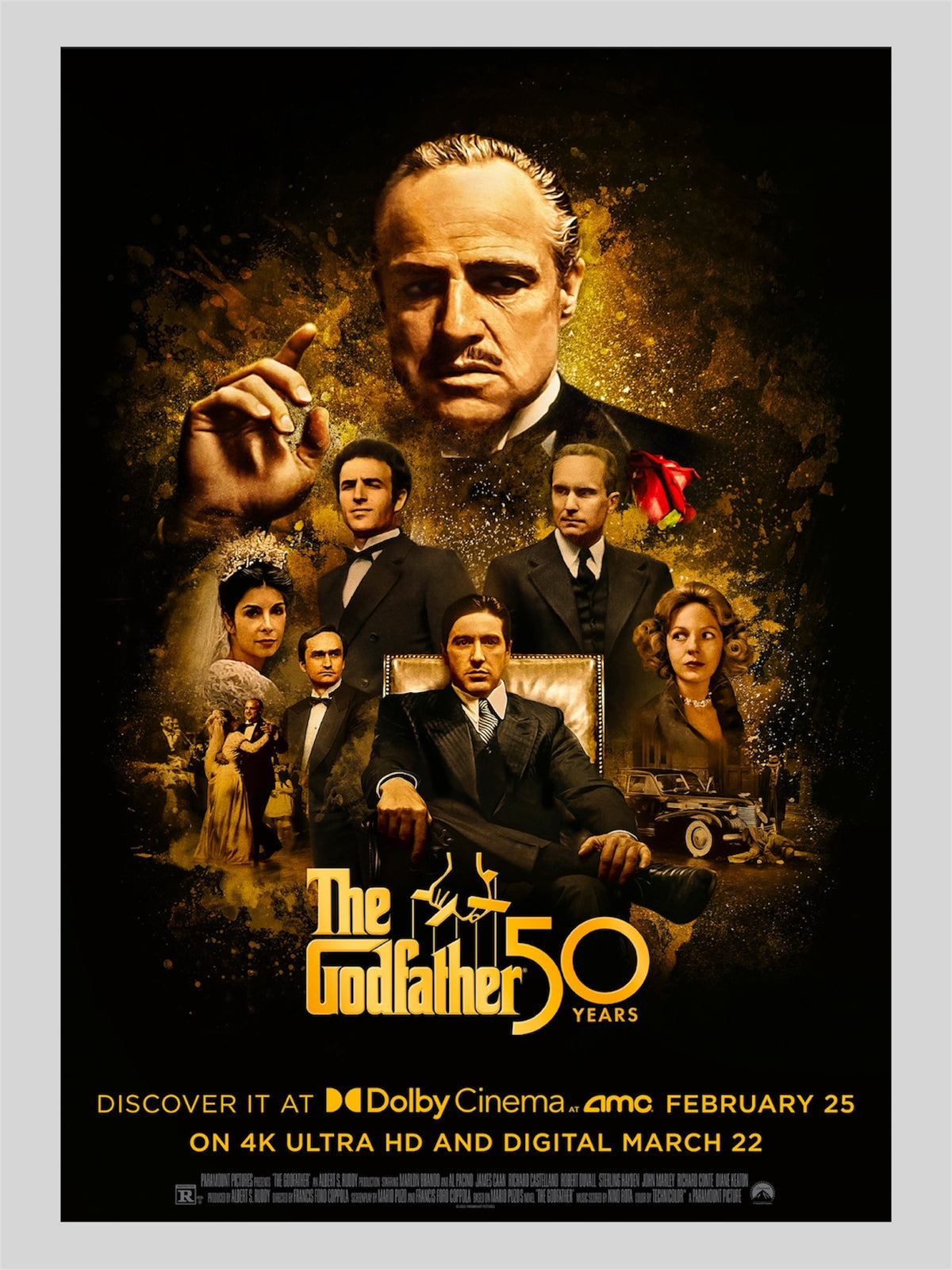 [A] The Godfather《教父》A3 電影海報 Movie Poster