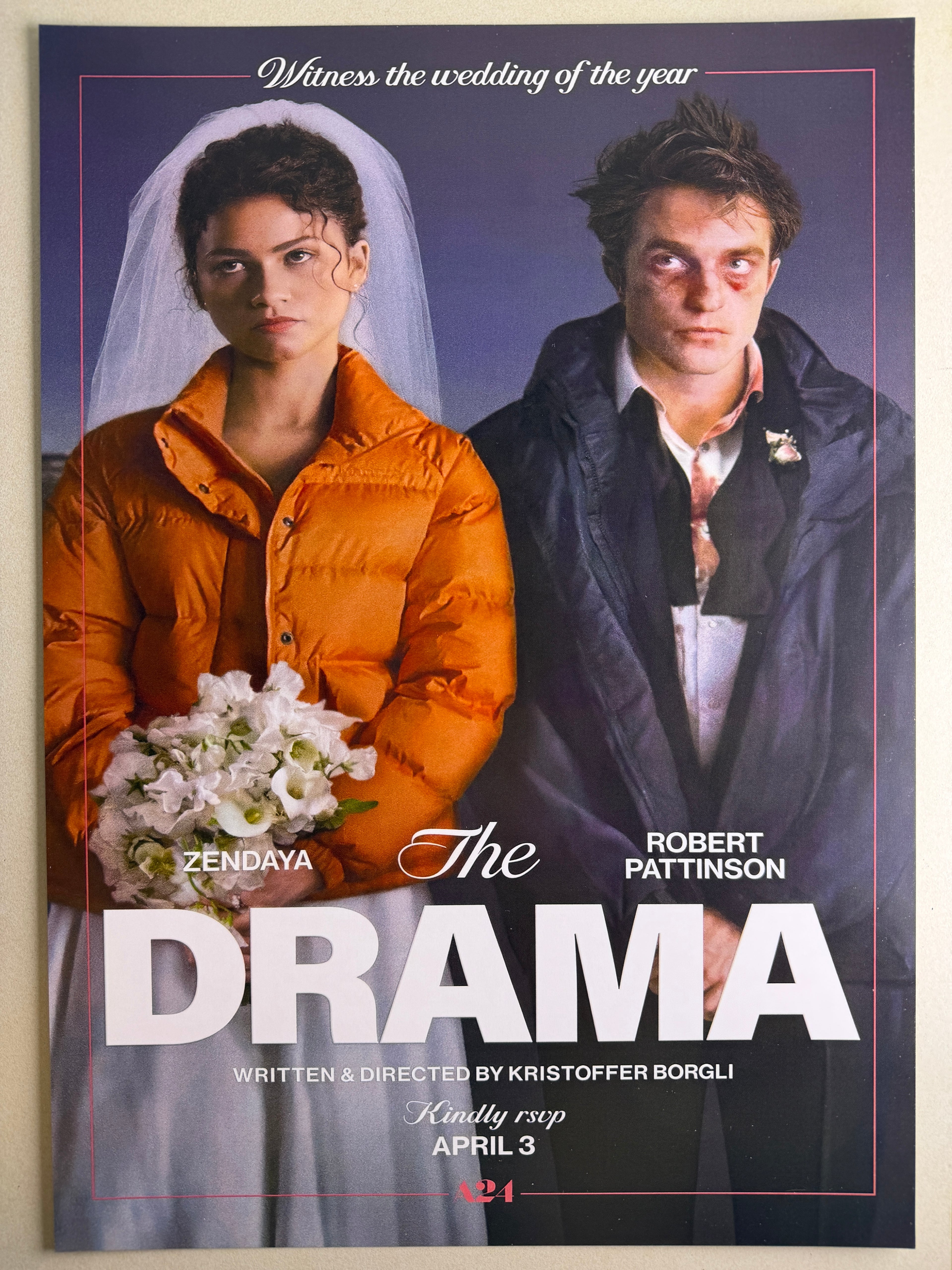 [C] The Drama《戲劇性婚禮》A3 電影海報 香港 Movie Poster HK