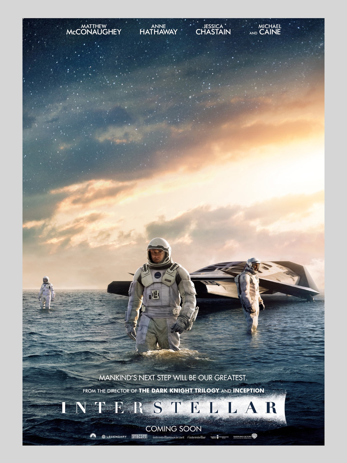 [B] Interstellar《星際啟示錄》A3 電影海報 香港 Movie Poster HK