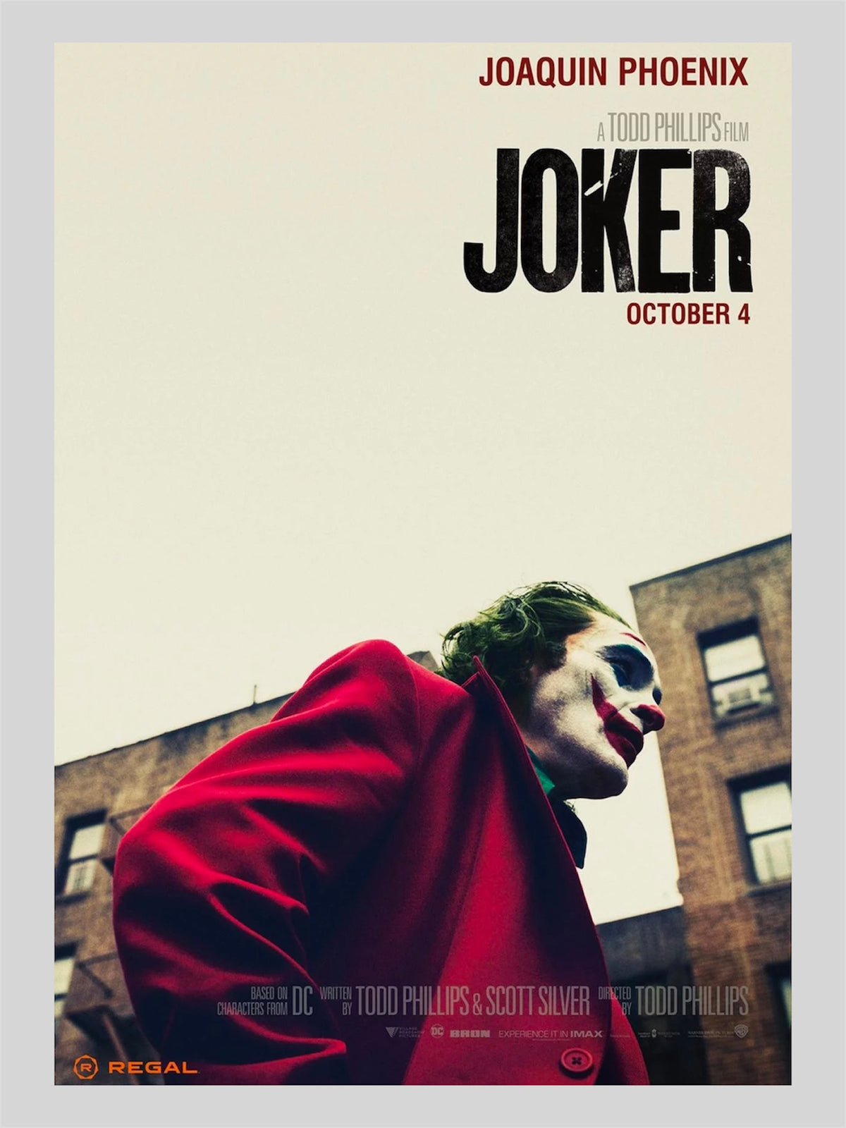 [E] Joker《小丑》A3 電影海報 Movie Poster