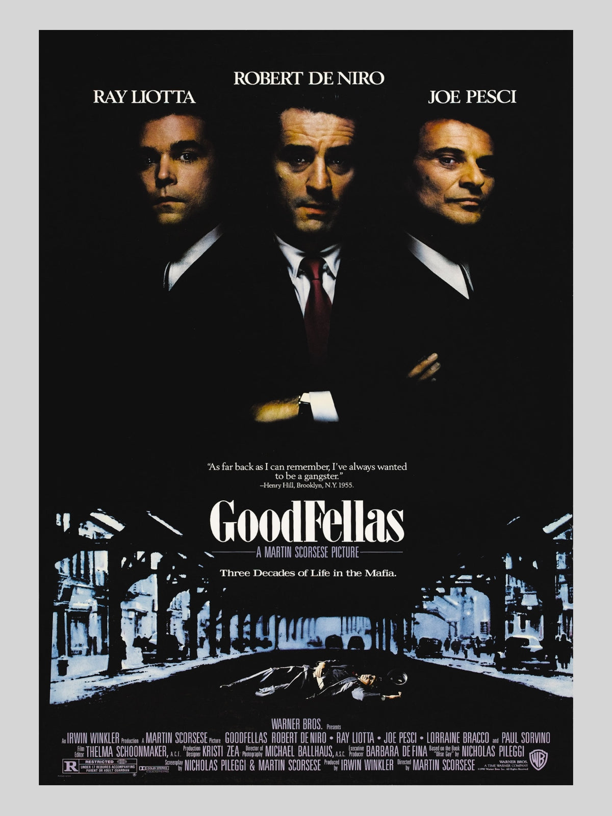 [A] Goodfellas《盜亦有道》A3 電影海報 Movie Poster