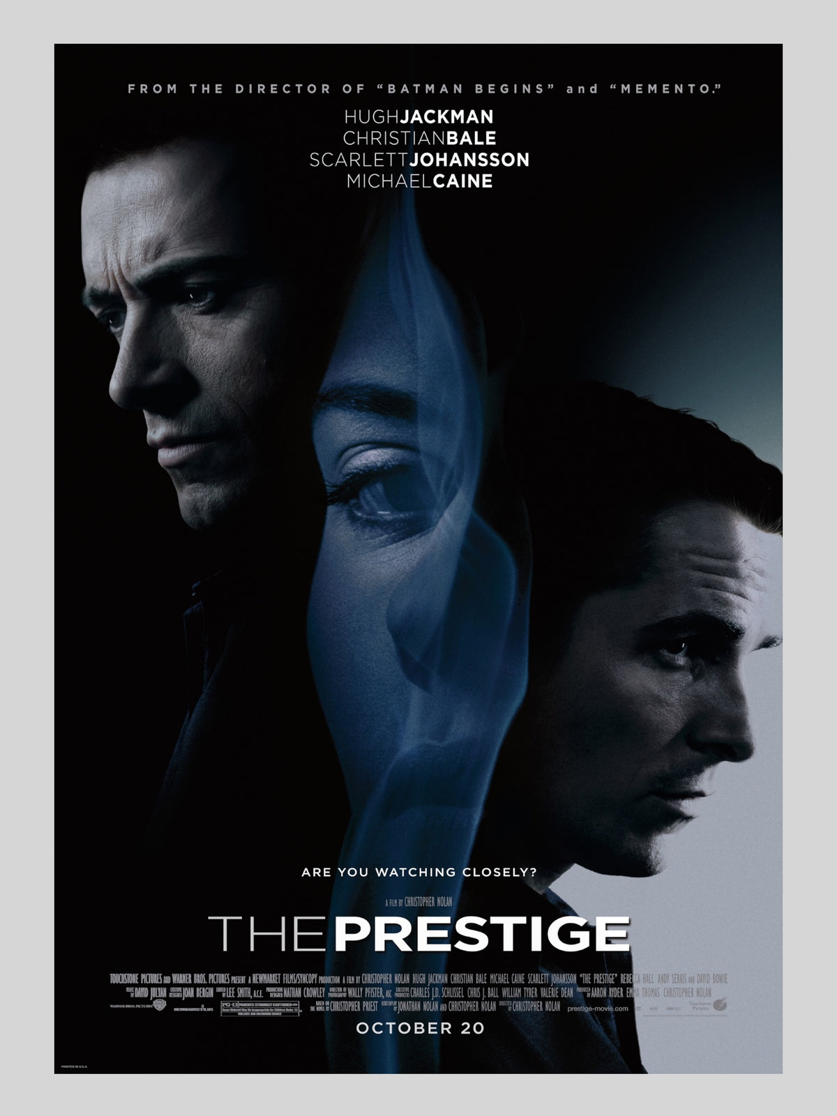 [A] The Prestige《死亡魔法》A3 電影海報 香港 Movie Poster HK