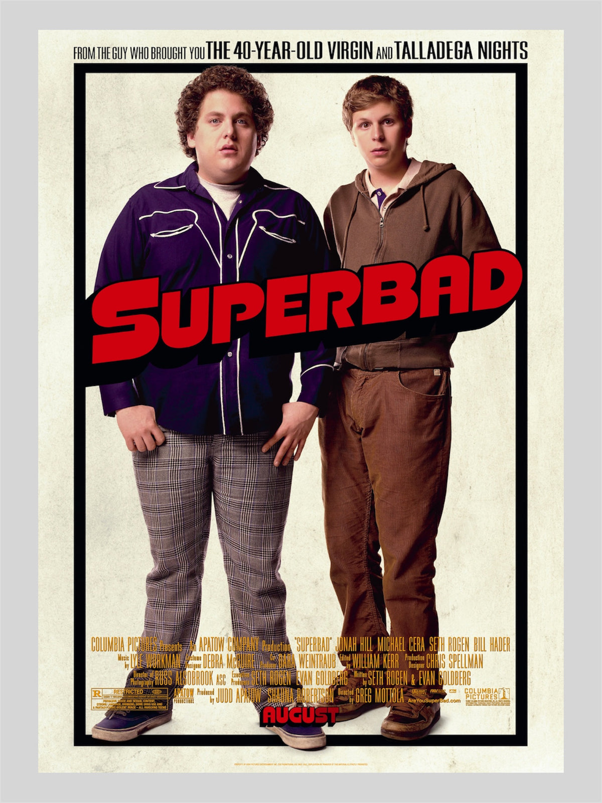 Superbad (2007) A3 電影海報 Movie Poster