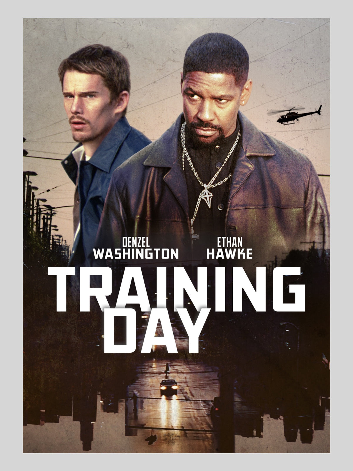 [C] Training Day《邊緣特訓》A3 電影海報 Movie Poster