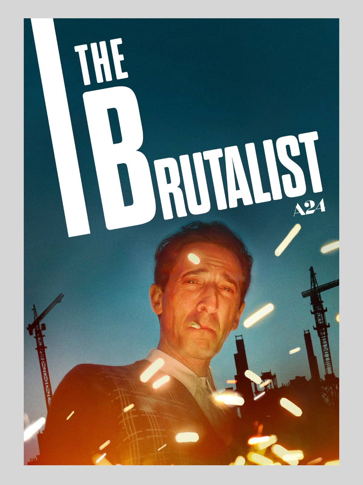 [B] The Brutalist《粗獷派建築師》A3 電影海報 Movie Poster