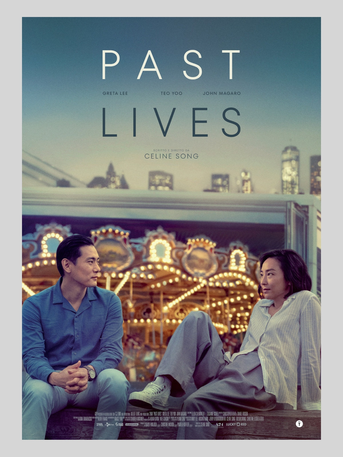 [B] Past Lives A3 Movie Poster HK