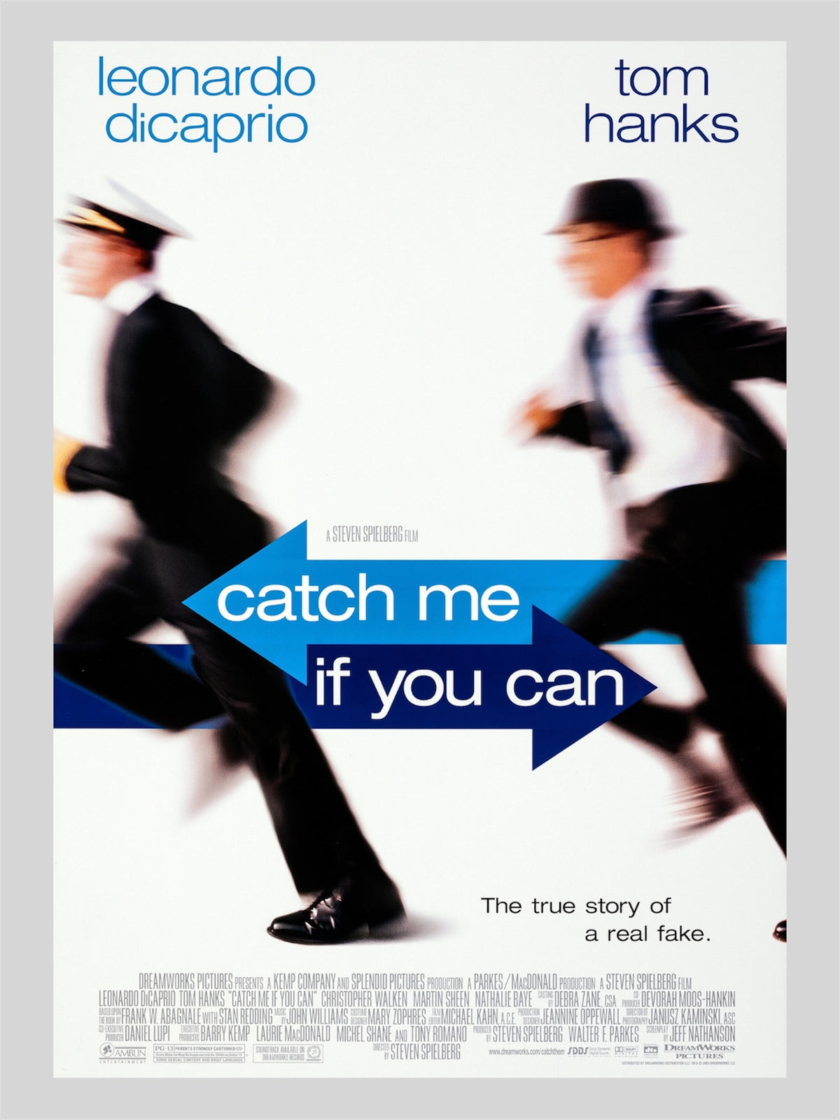 Catch Me If You Can《捉智雙雄》A3 電影海報 Movie Poster