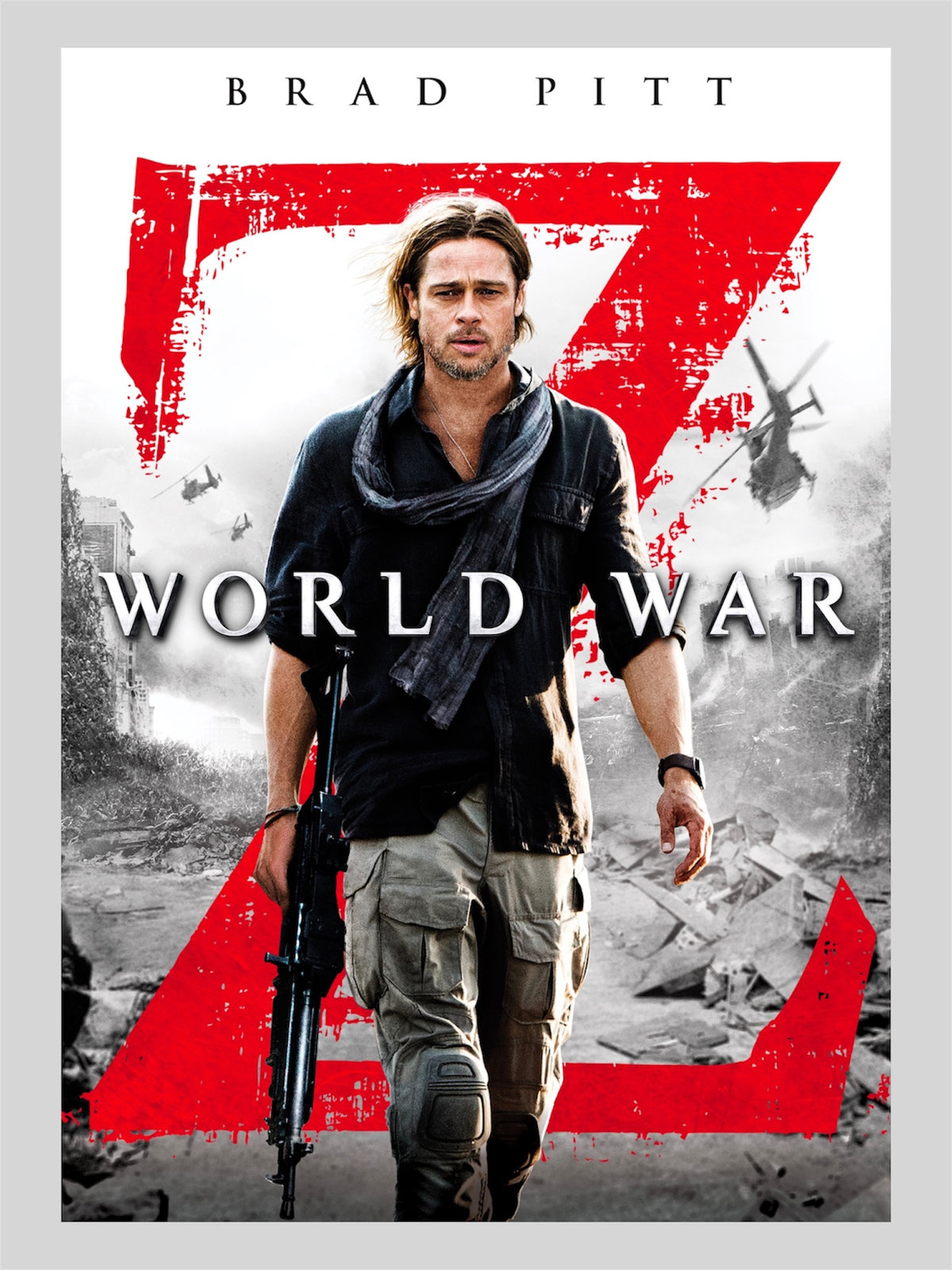 [C] World War Z《地球末日戰》A3 電影海報 Movie Poster
