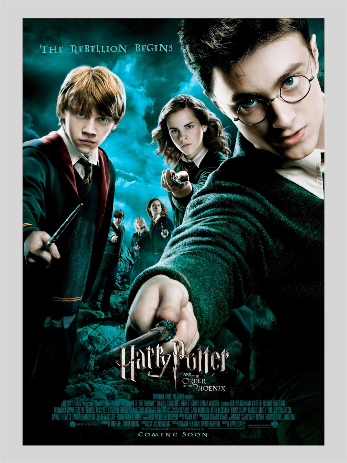 [A] Harry Potter and the Order of the Phoenix《哈利波特－鳳凰會的密令》A3 電影海報 Movie Poster