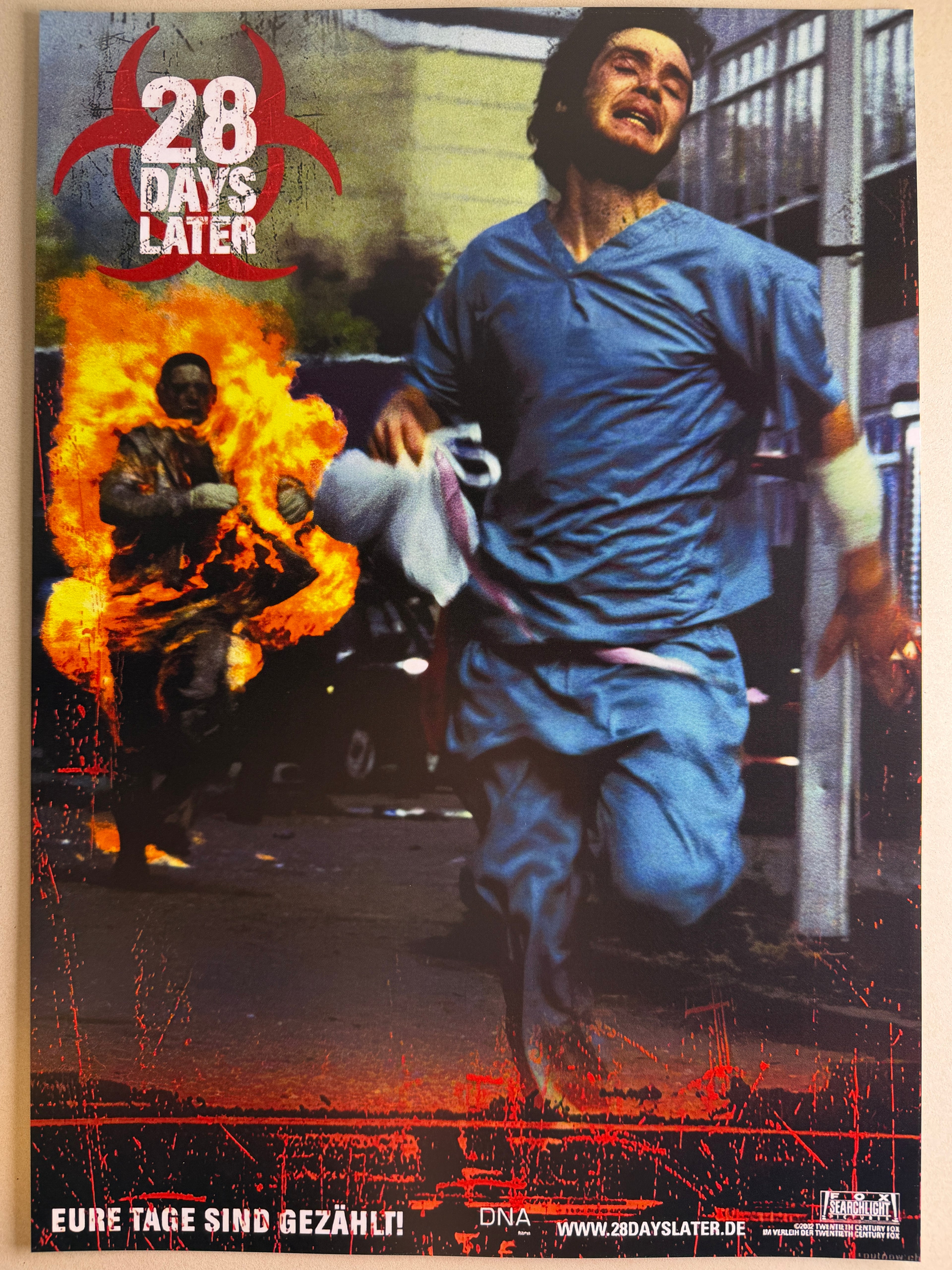 28 Days Later《28日後》A3 電影海報 香港 Movie Poster HK