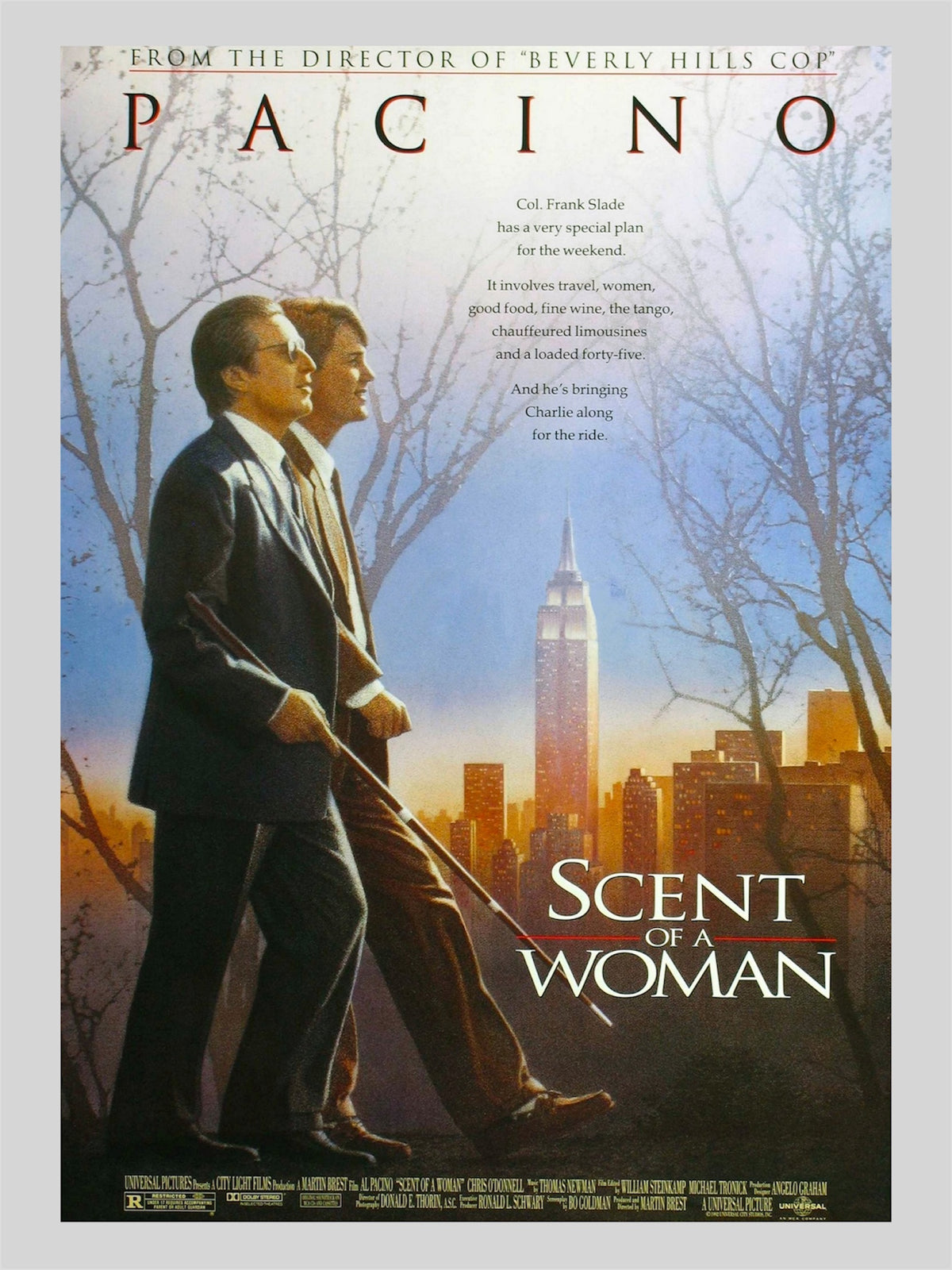 Scent of a Woman (1992) A3 電影海報 Movie Poster